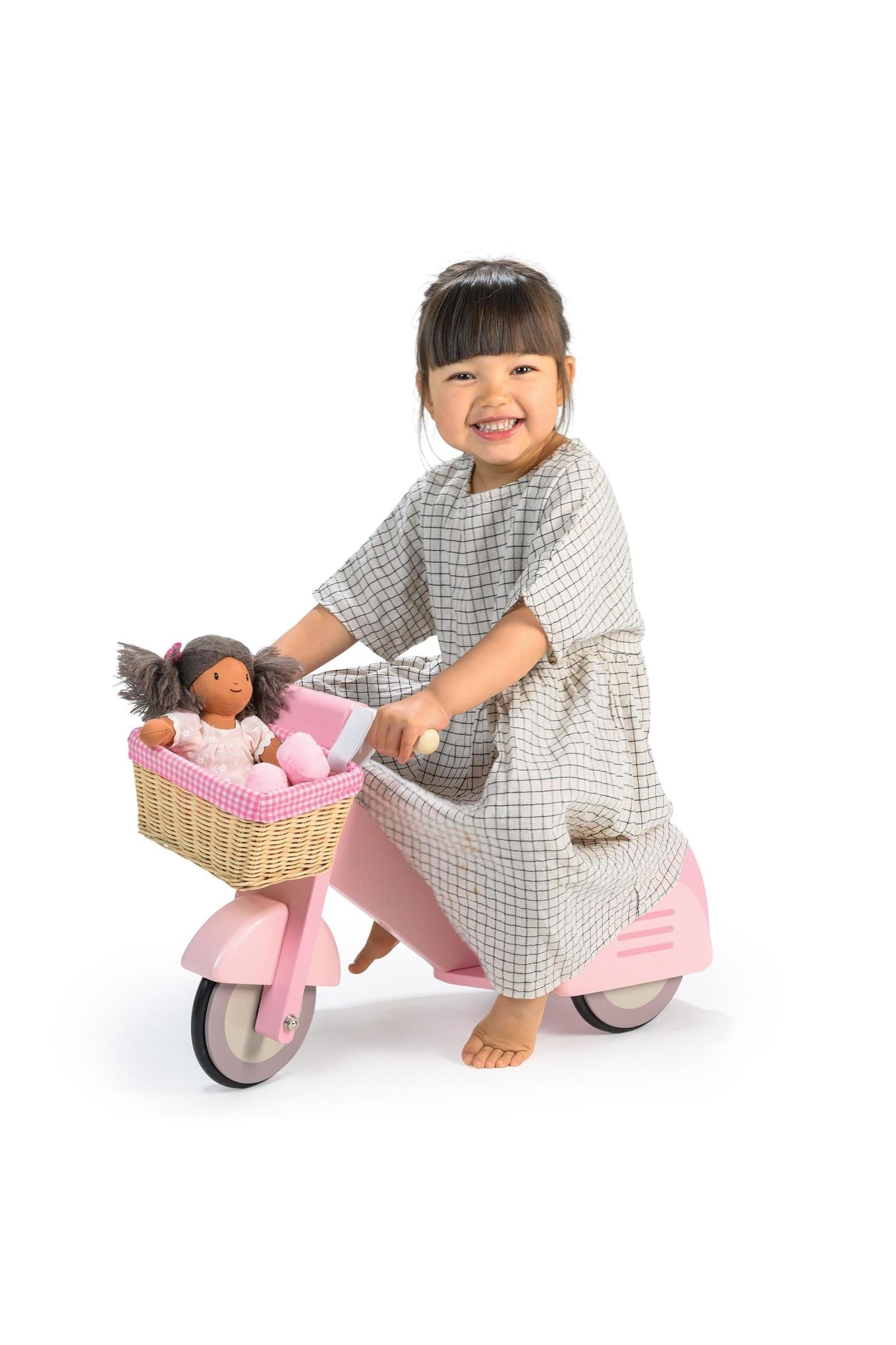 Scooter with Basket