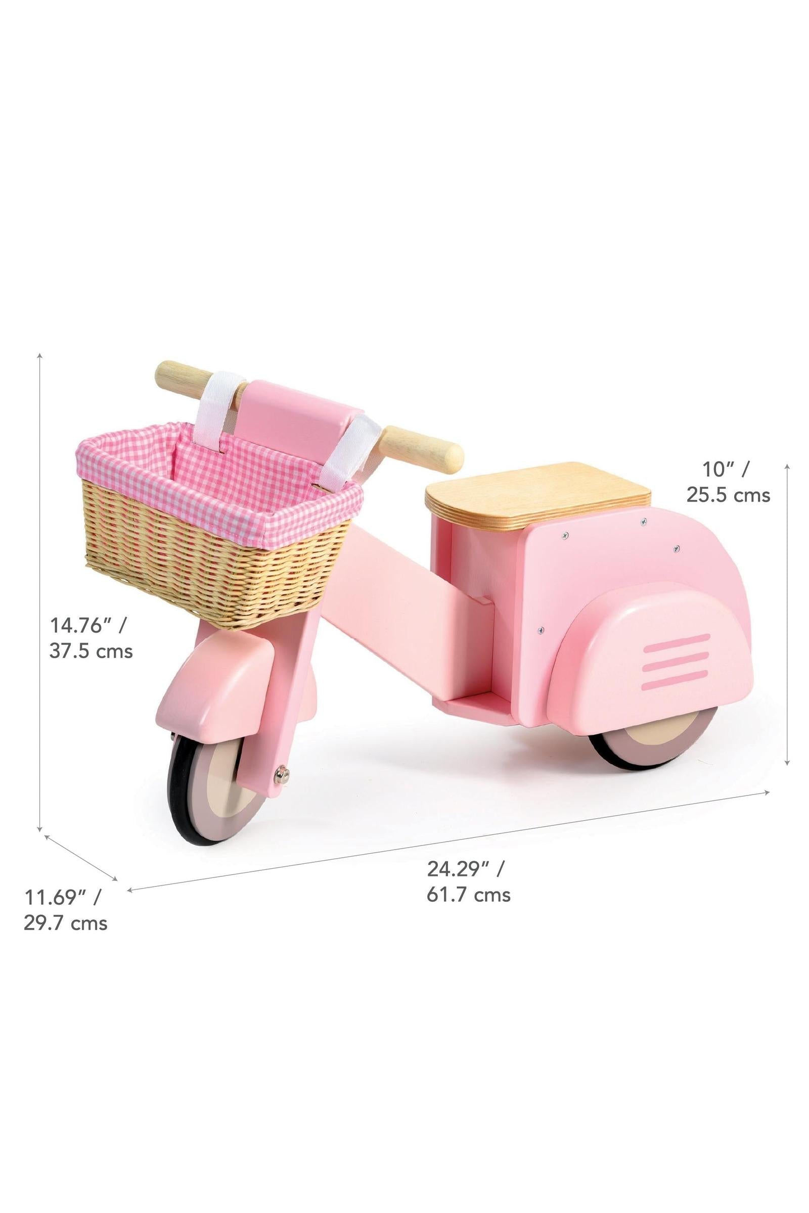 Scooter with Basket