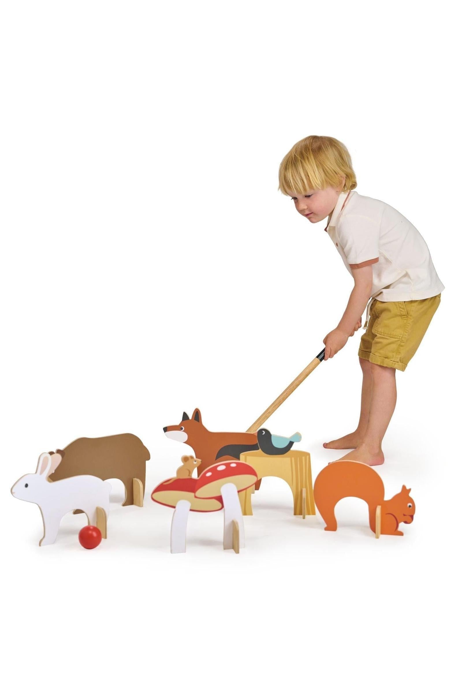 Woodland Indoor Croquet Set