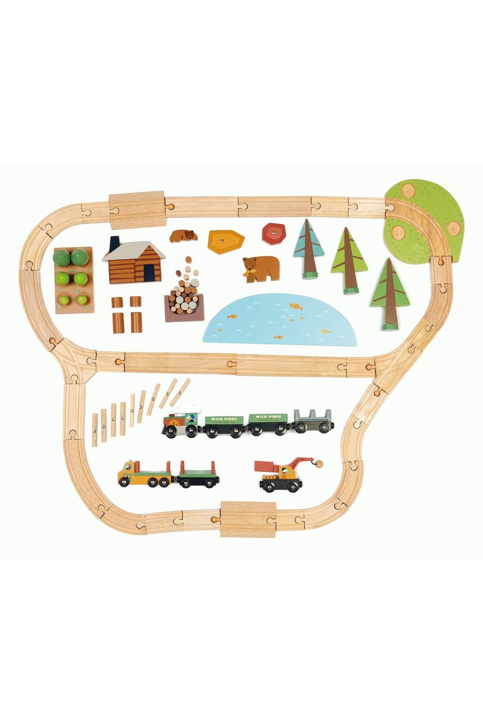 Wild Pines Train Set