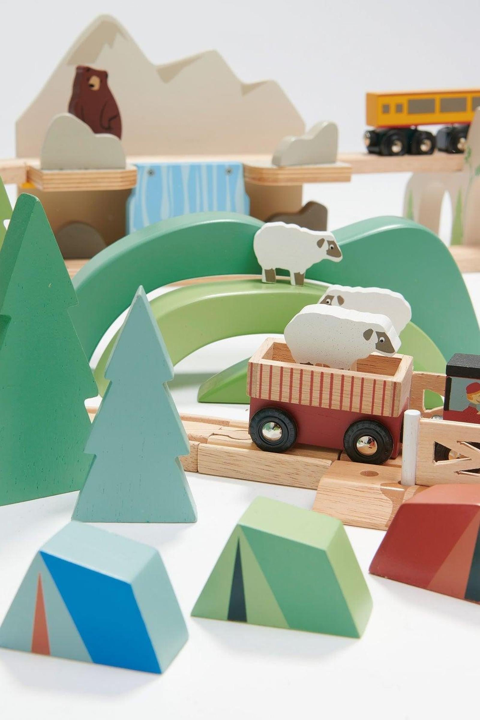 Mountain View Train set