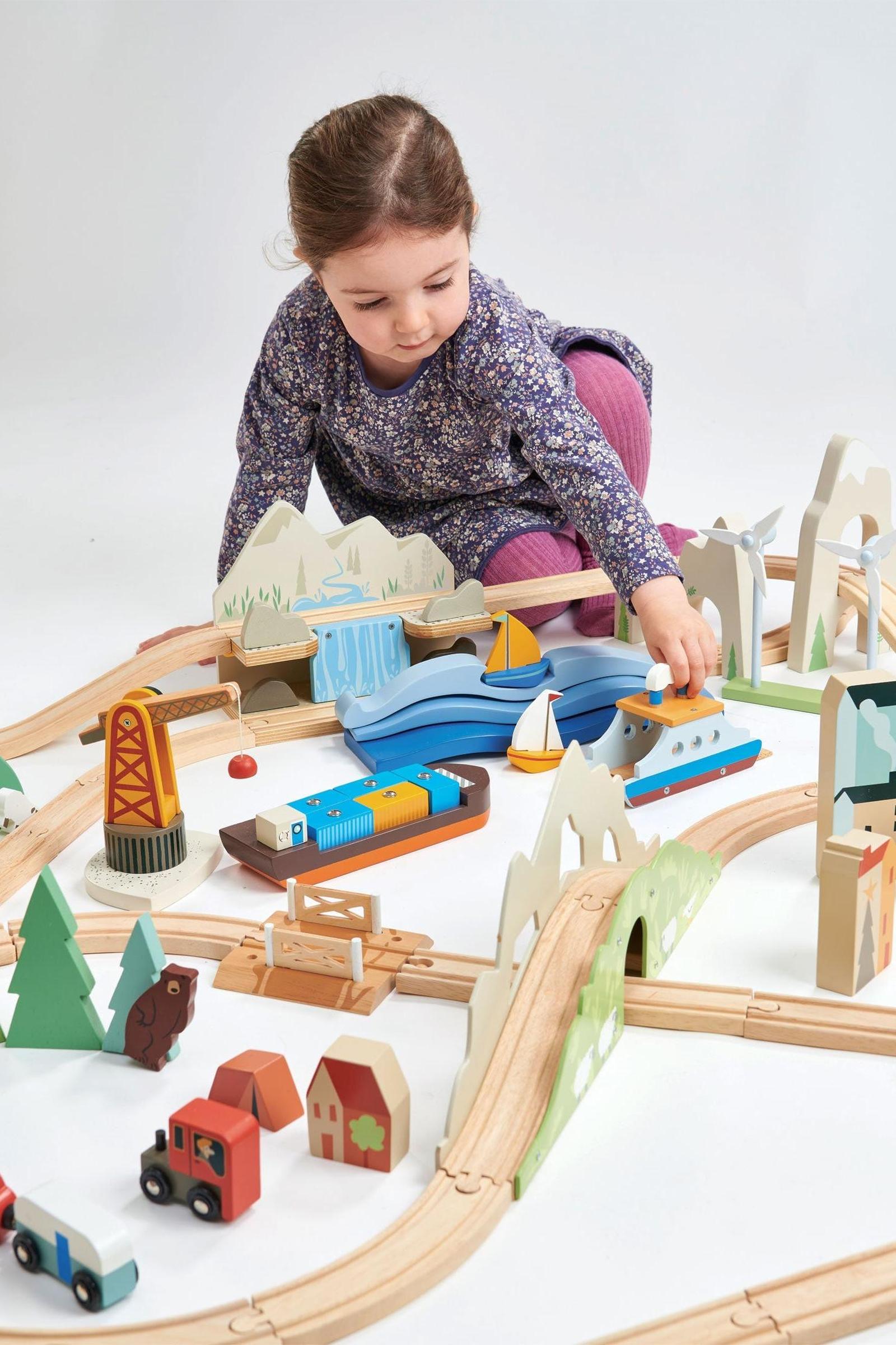 Mountain View Train set