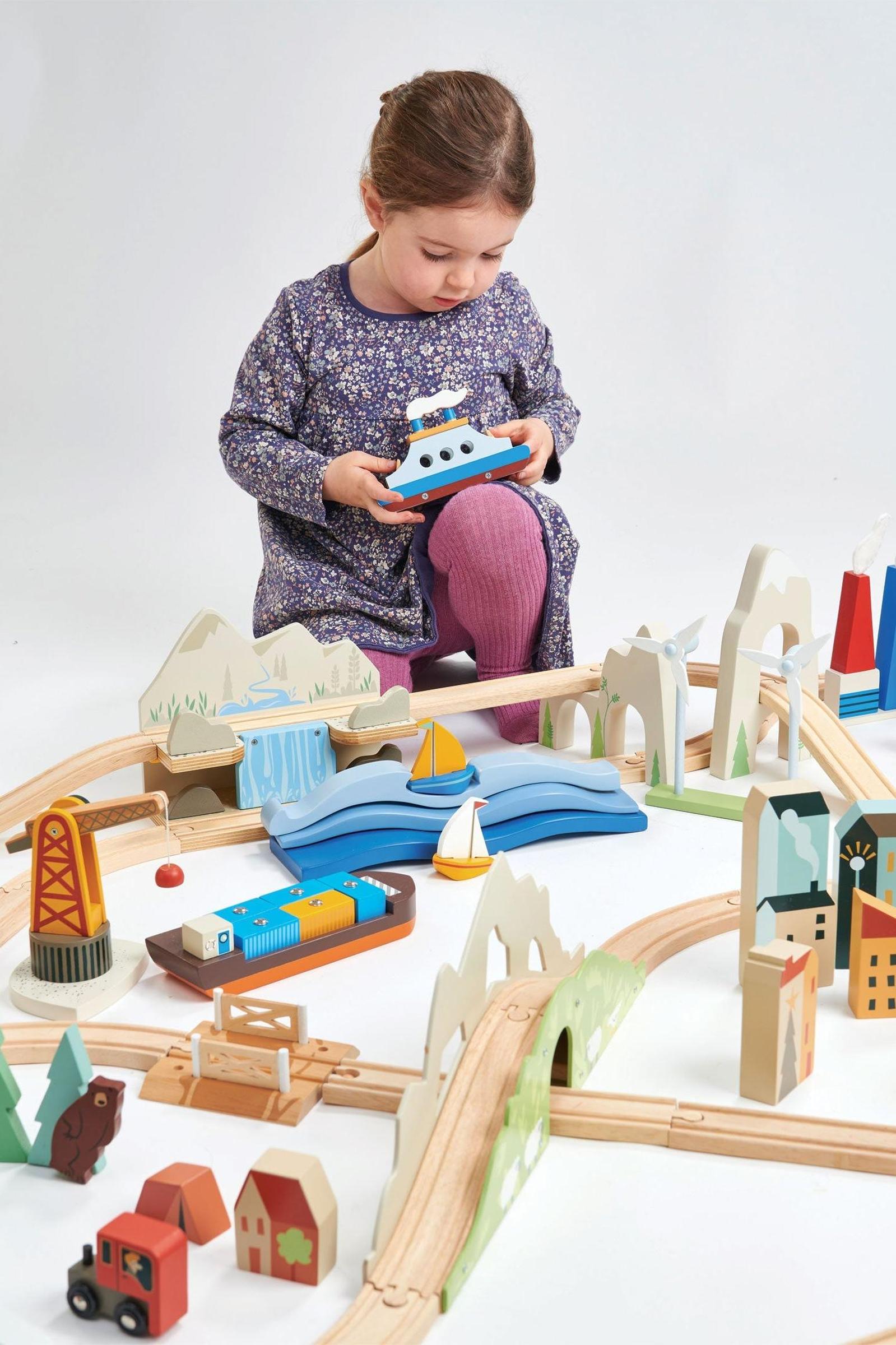 Mountain View Train set