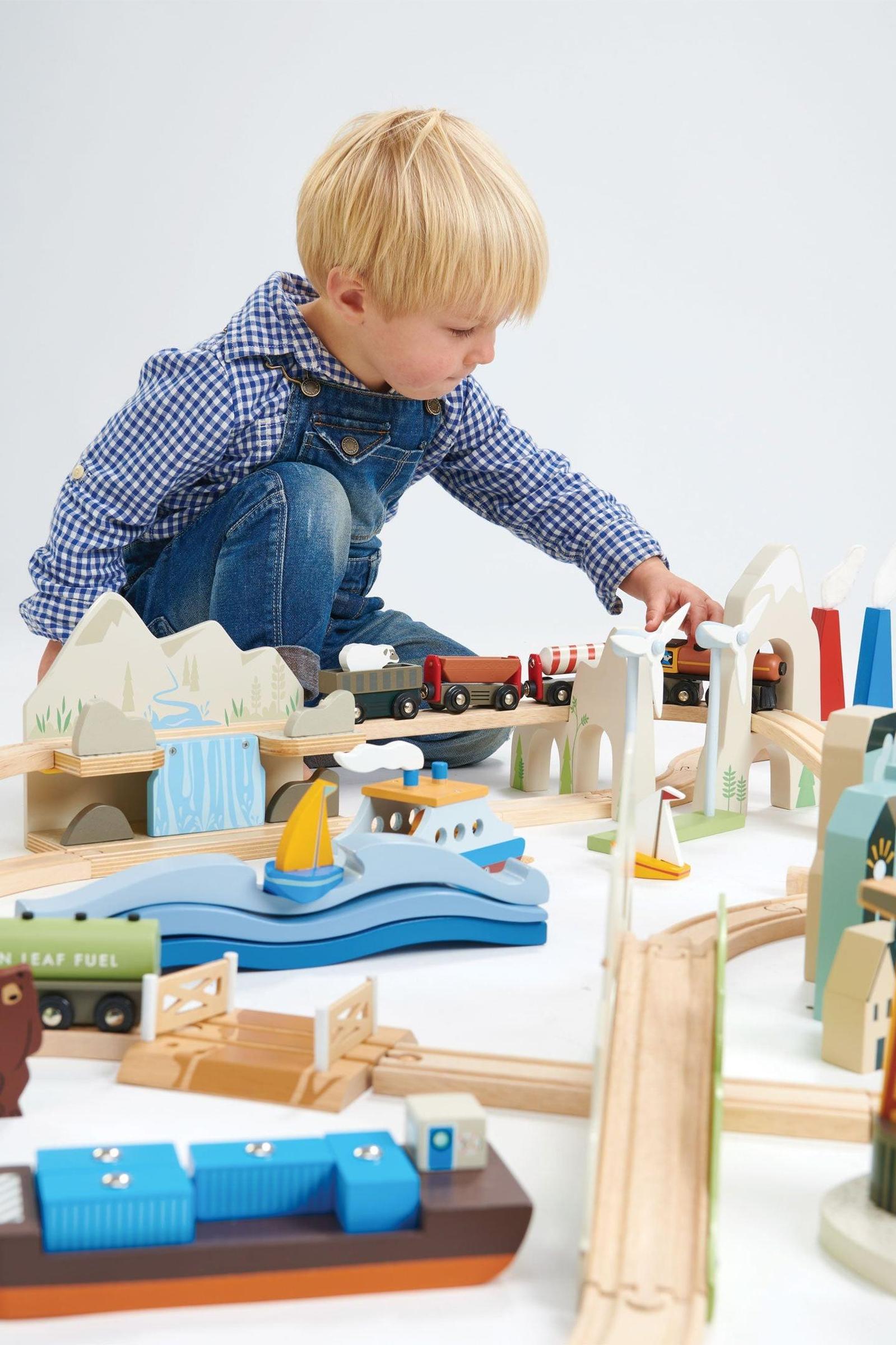 Mountain View Train set