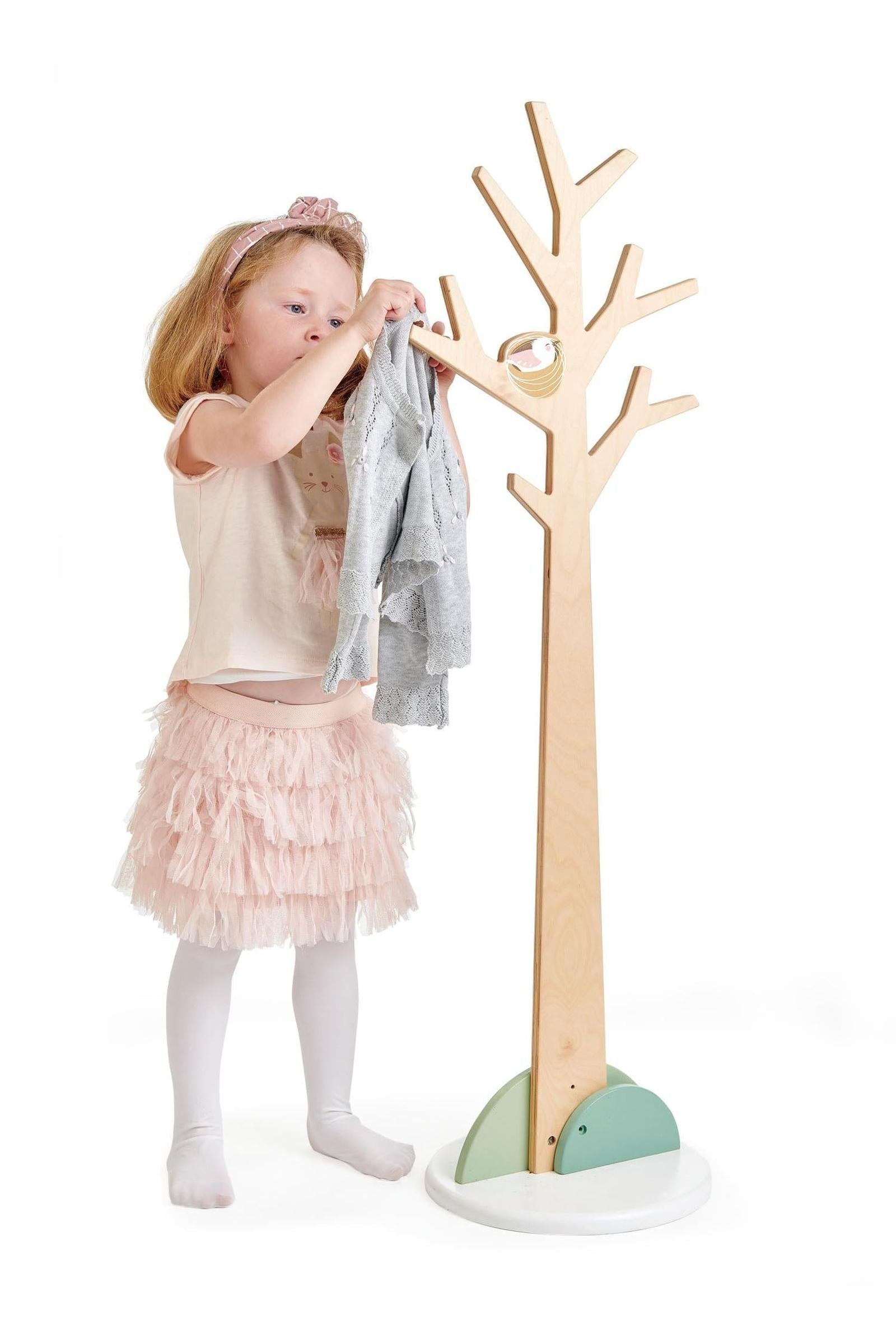 Tender Leaf Forest Coat Stand, Toddler Furniture, Sustainably Built