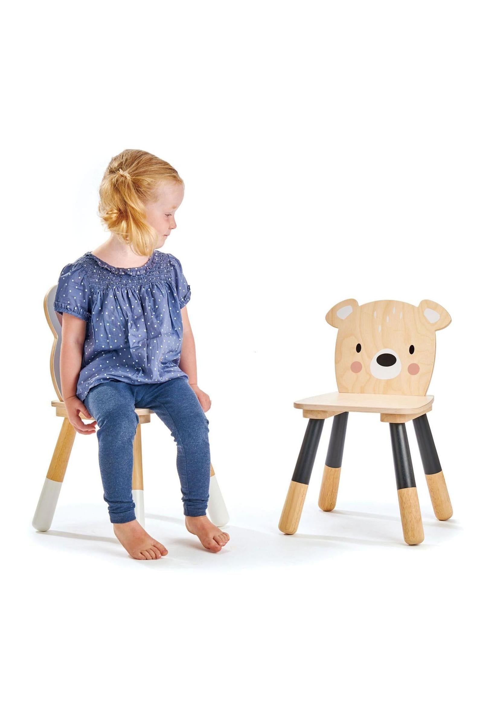 Tender Leaf Forest Bear Chair, Toddler Furniture, Sustainably Built