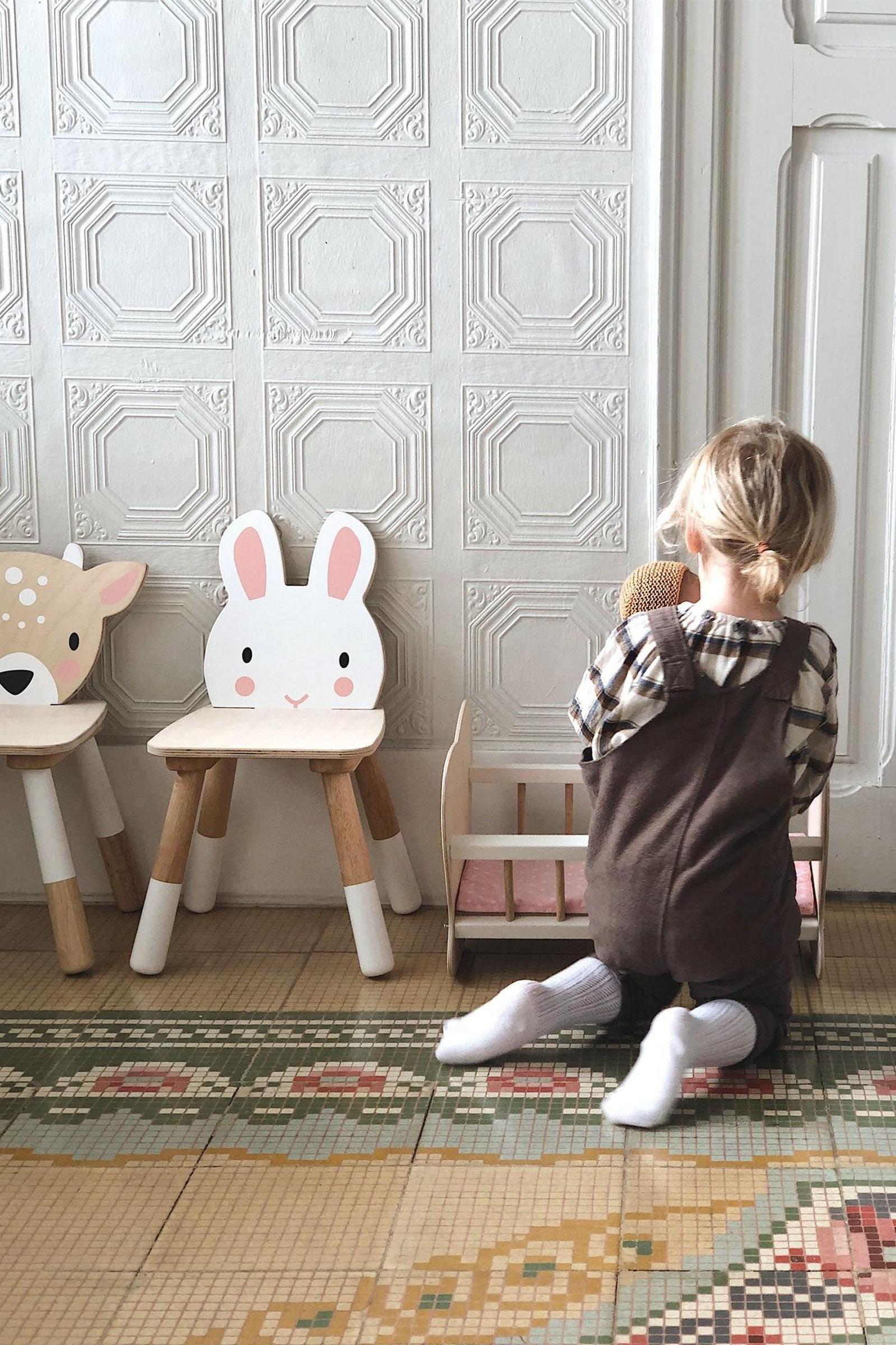 Tender Leaf Forest Rabbit Chair, Toddler Furniture, Sustainably Built