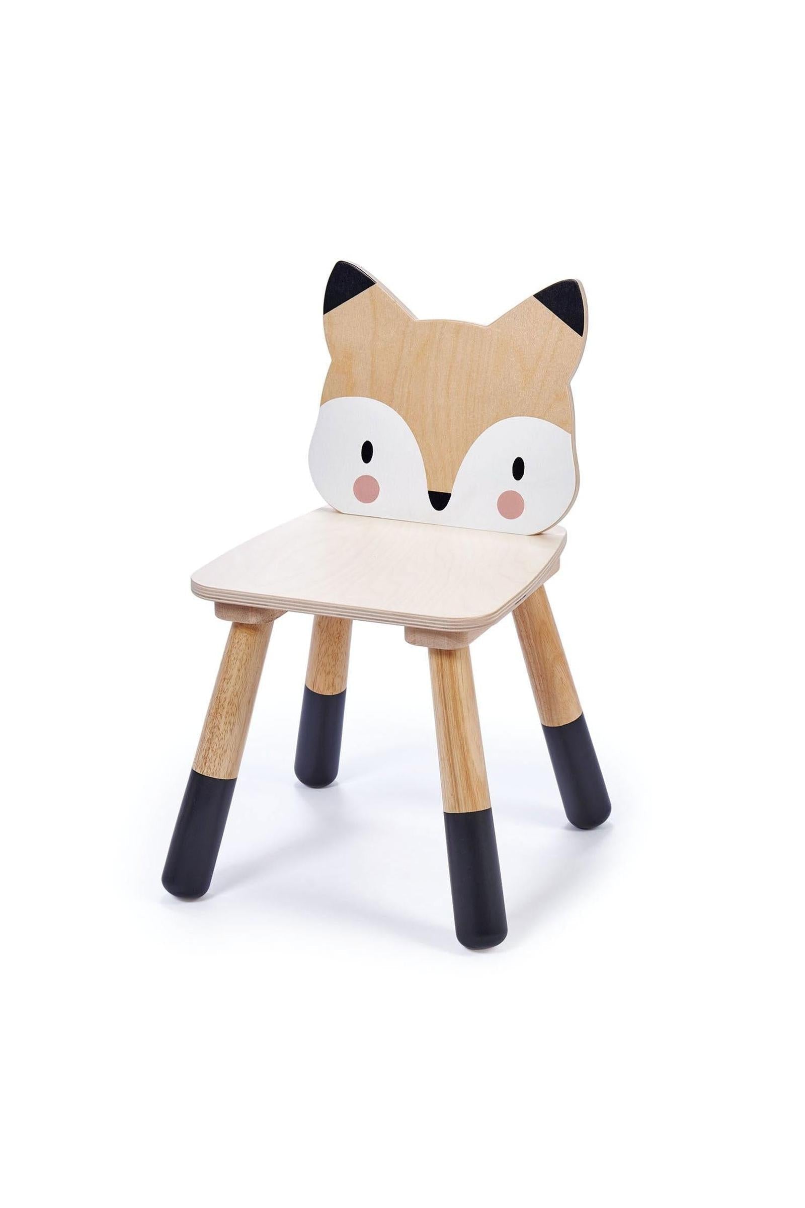 Tender Leaf Forest Fox Chair, Toddler Furniture, Sustainably Built