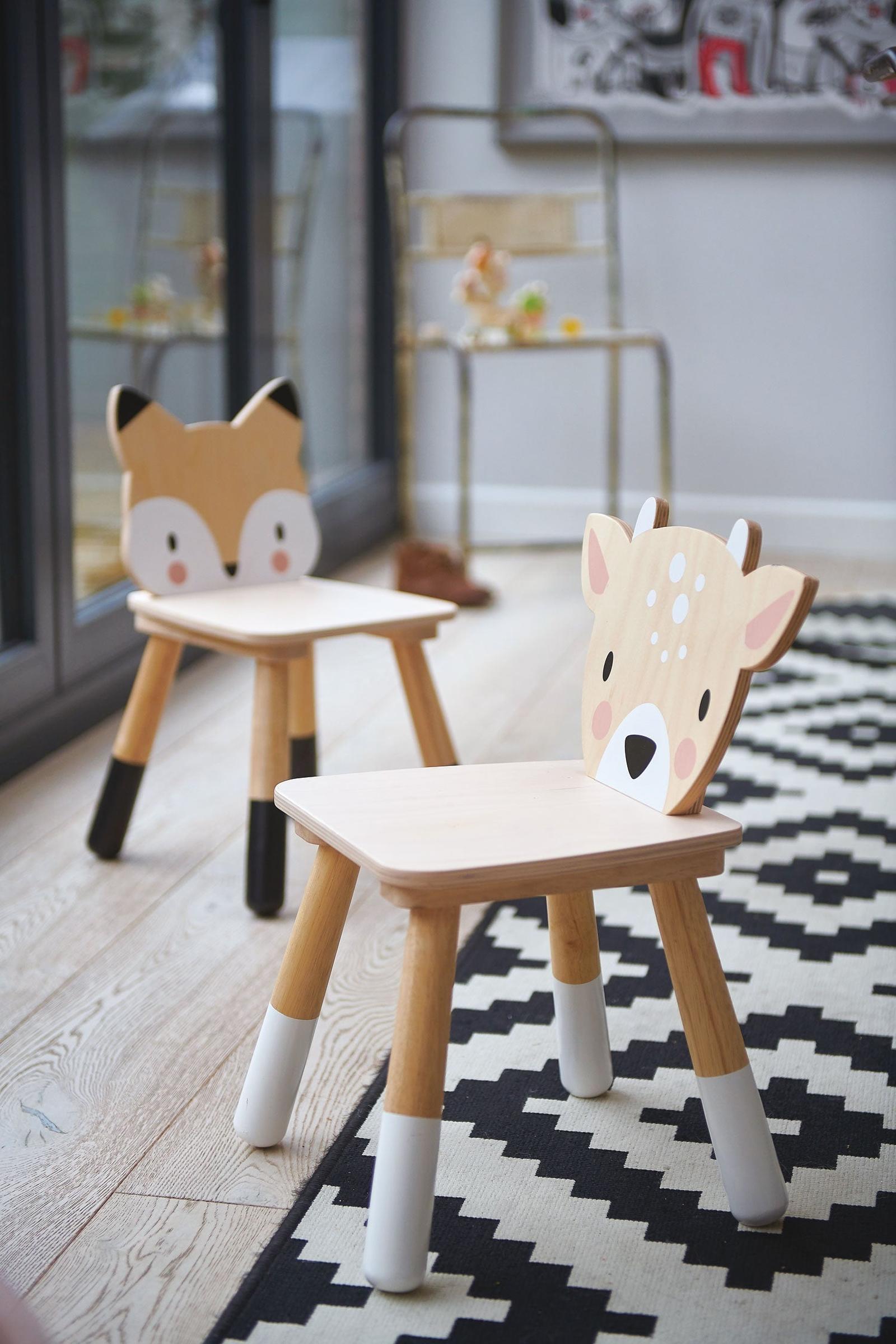 Tender Leaf Forest Fox Chair, Toddler Furniture, Sustainably Built