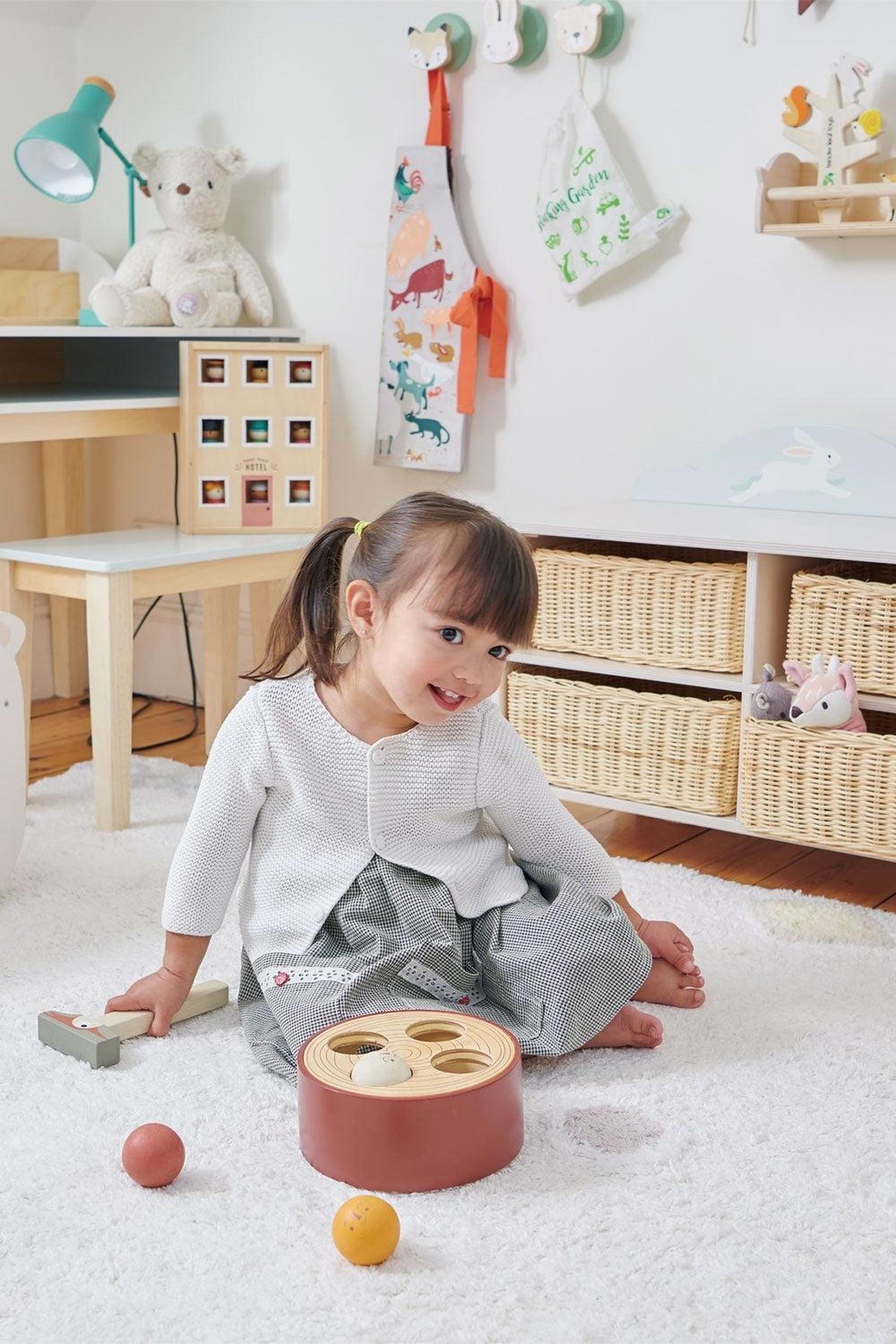 Tender Leaf Forest Animals Desk and Chair, Toddler Furniture, Sustainably Built