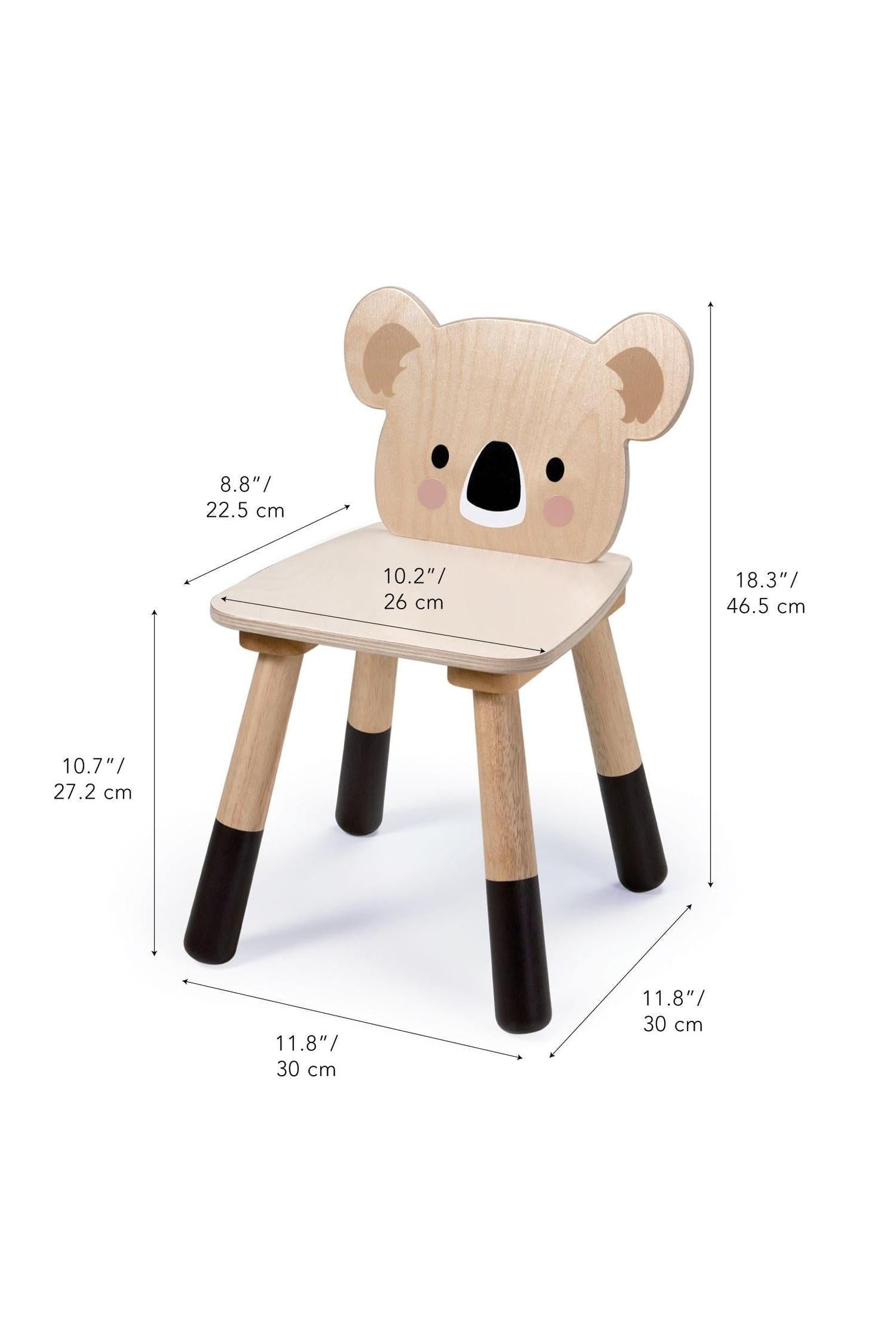 Tender Leaf Forest Koala Chair, Toddler Furniture, Sustainably Built