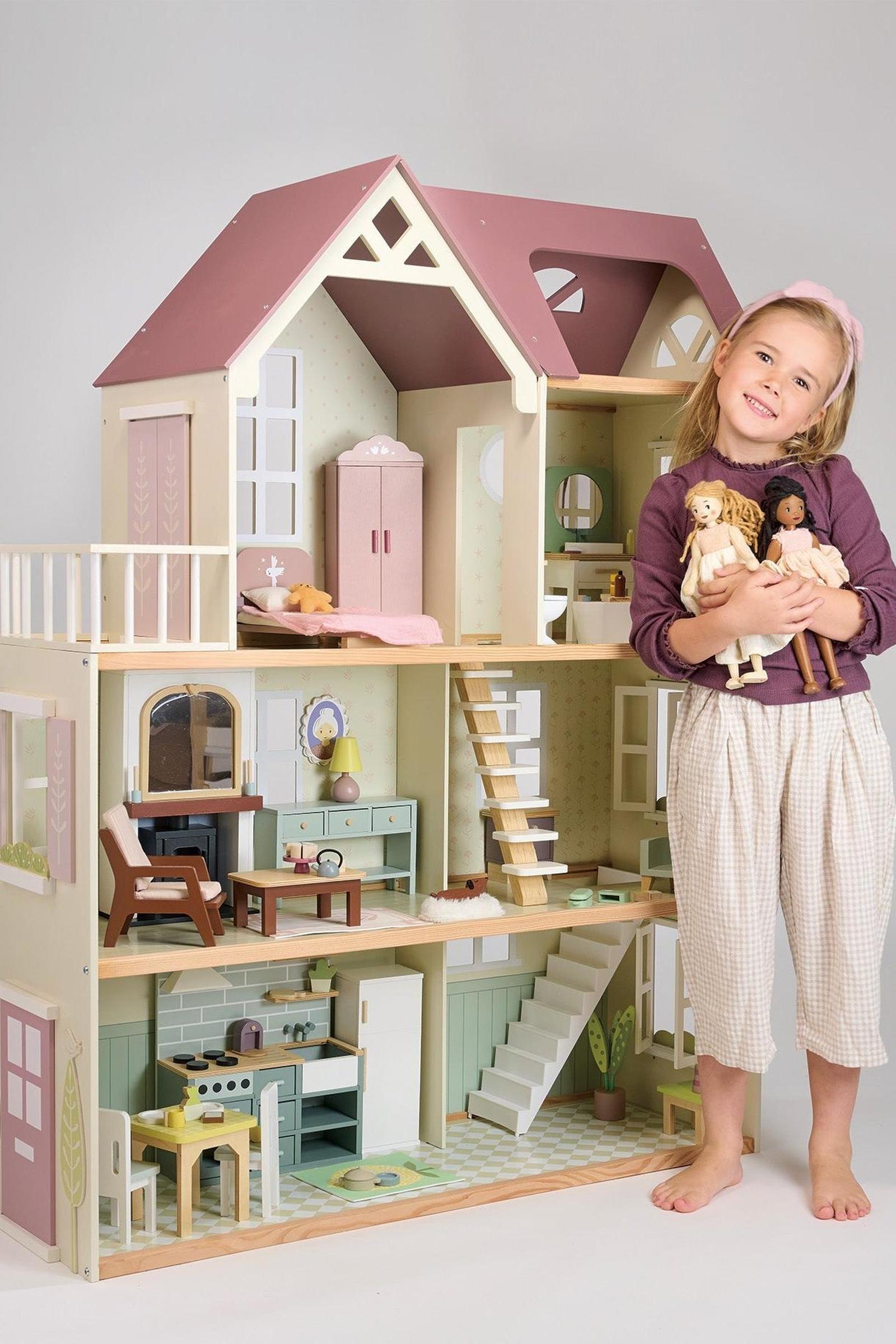 Mulberry Mansion, Grand Wooden Dollhouse
