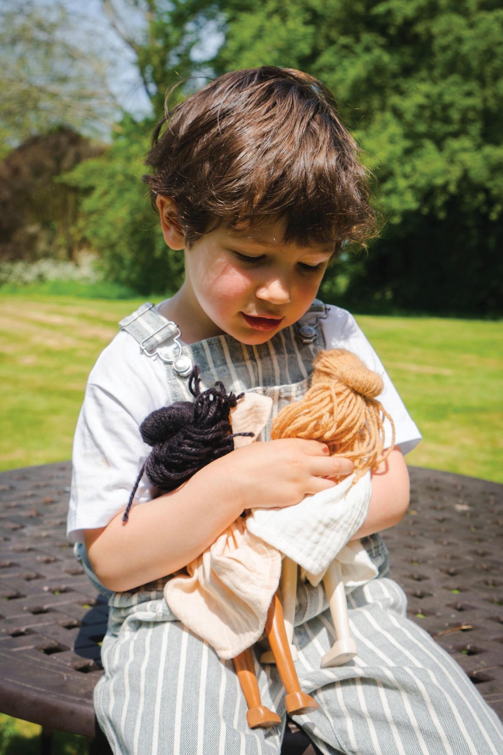 Ferne Wooden Doll