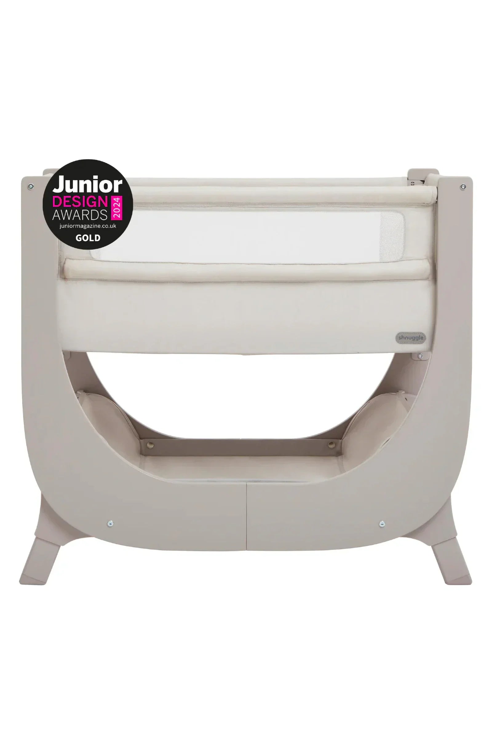 Shnuggle Air Lite Bedside Bassinet, Infant Crib, Height Adjustable