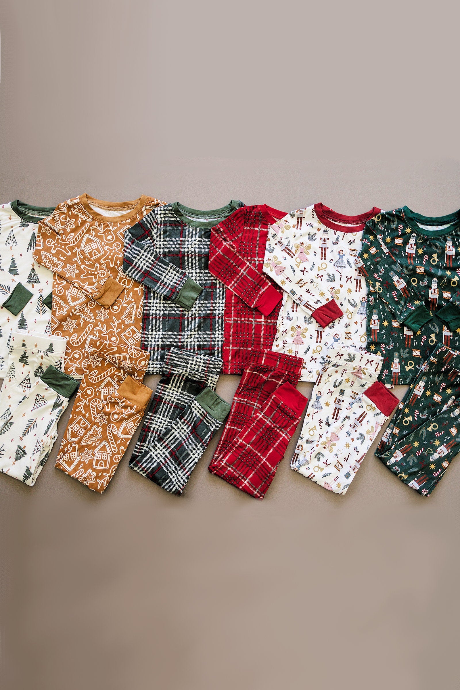 Green Nutcracker Cozy Pajama Set, Bamboo, Gender Neutral, Baby, Toddler & Kids