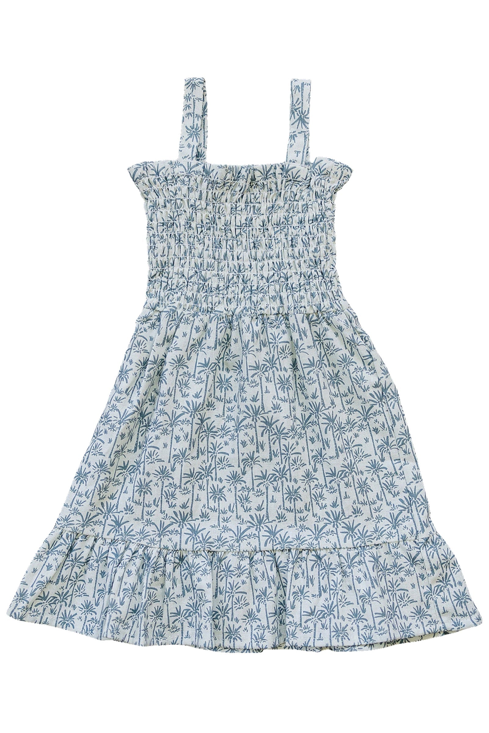 Palm Tree Linen Summer Dress, Baby, Toddler & Kids