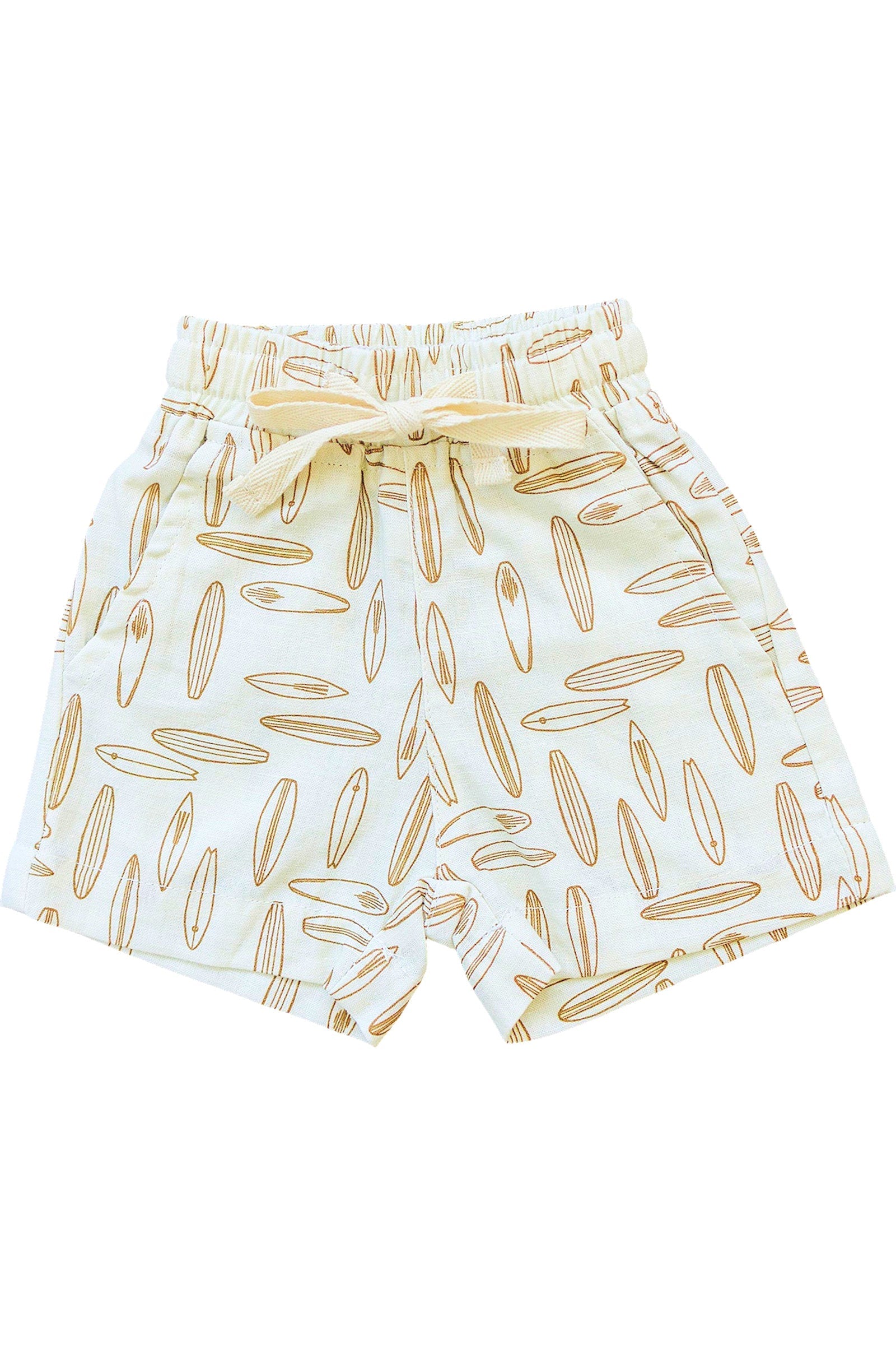 Surfboard Shorts, Linen Rayon