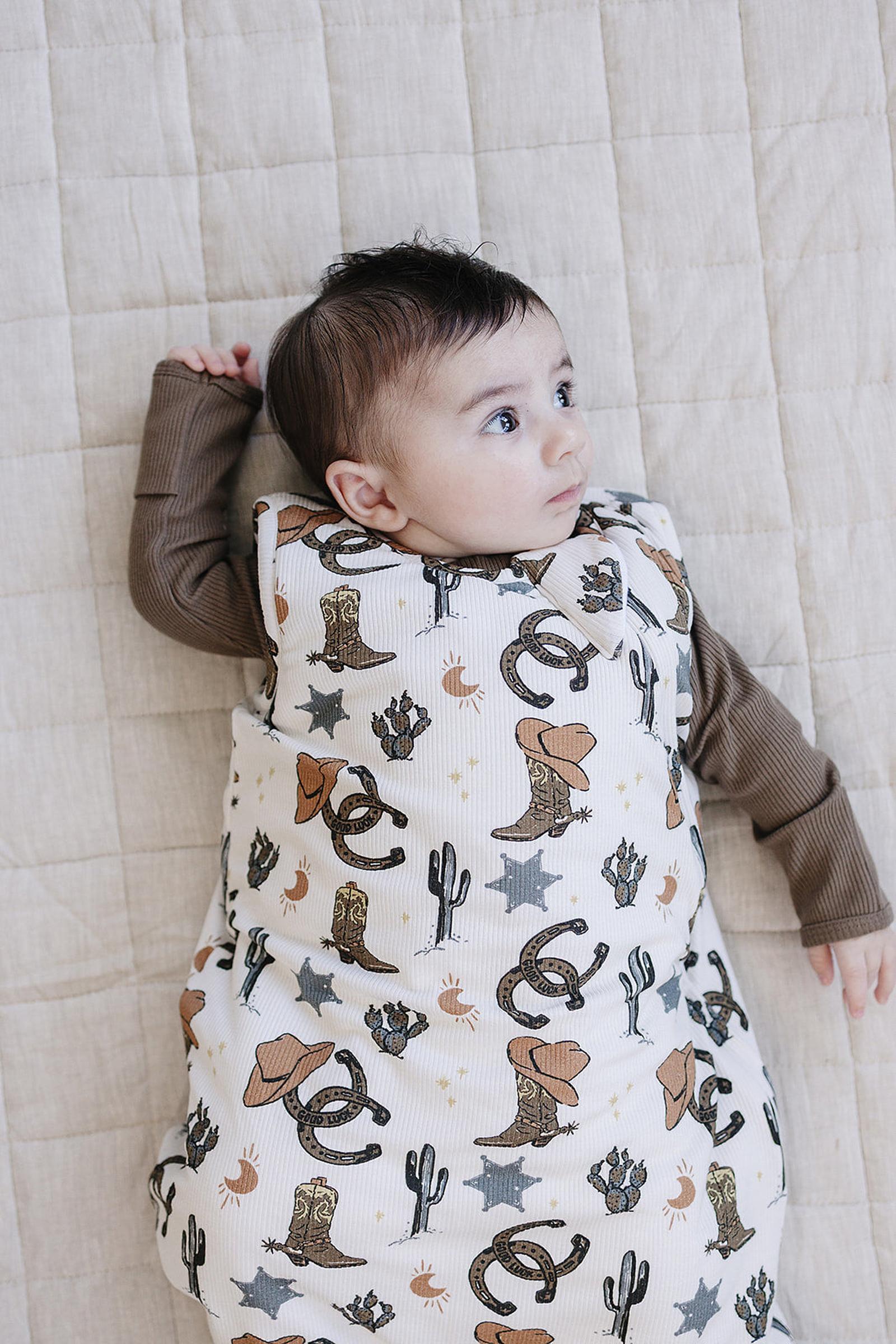 Outlaw Cowboy Bamboo Baby Sleep Sack