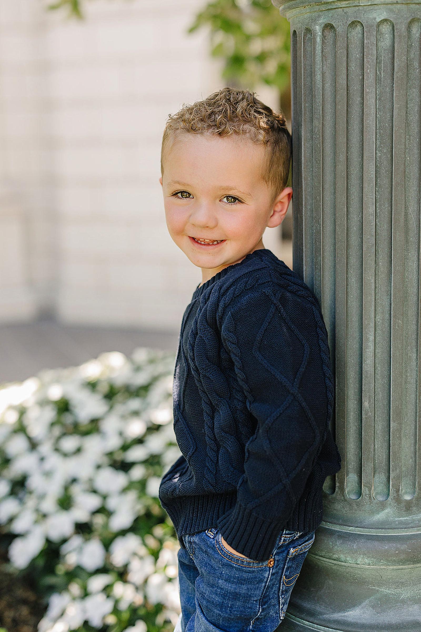 Navy Cable Knit Sweater, 100% Cotton, Sizes 0-7