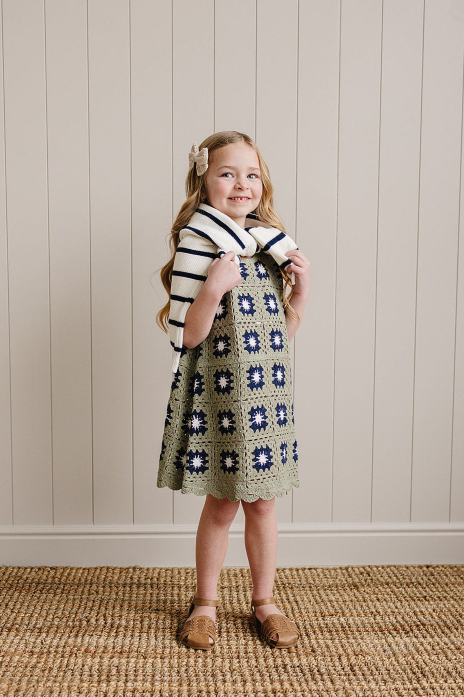 Crochet Cover Up Dress, 100% Cotton, Baby, Toddler & Kids