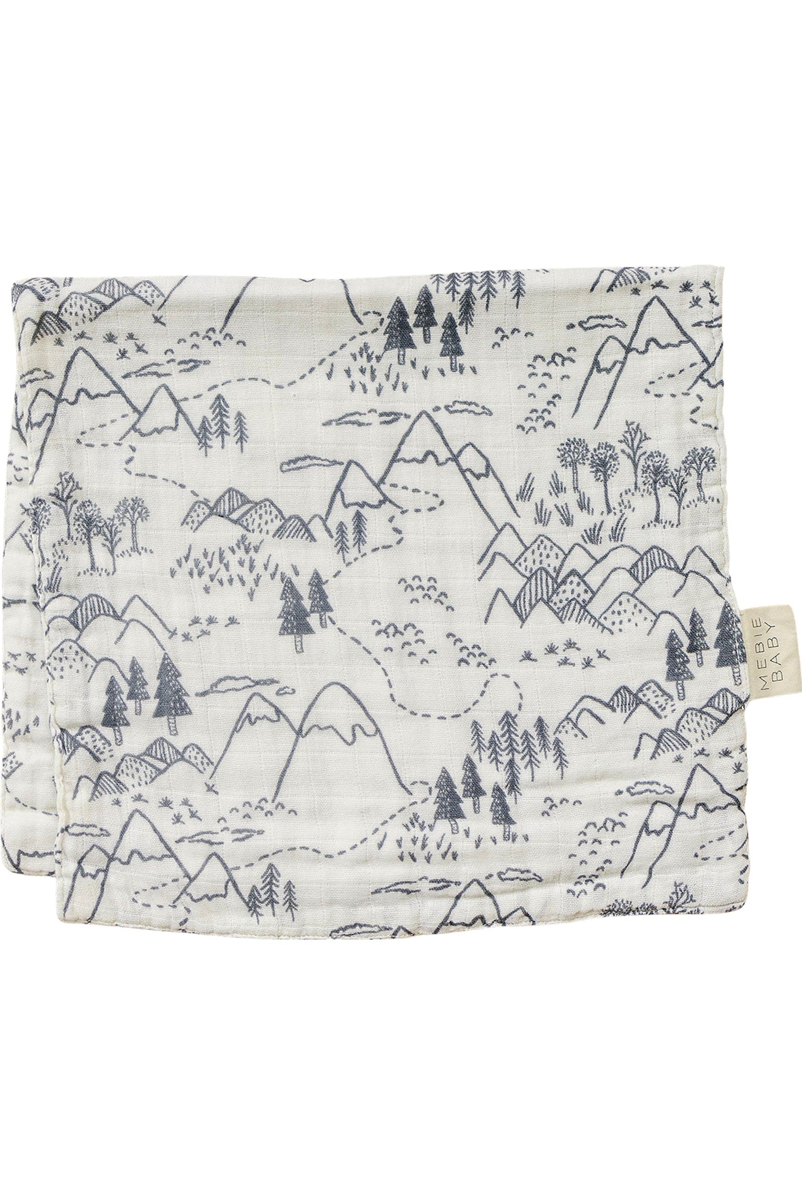 Summit Muslin Burp Cloth, 100% Cotton, Baby Essentials