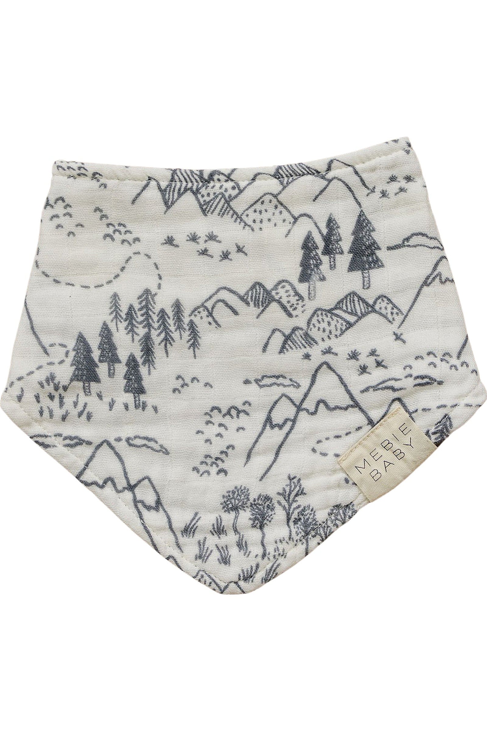 Summit Muslin Bib, 100% Cotton, Baby Essentials