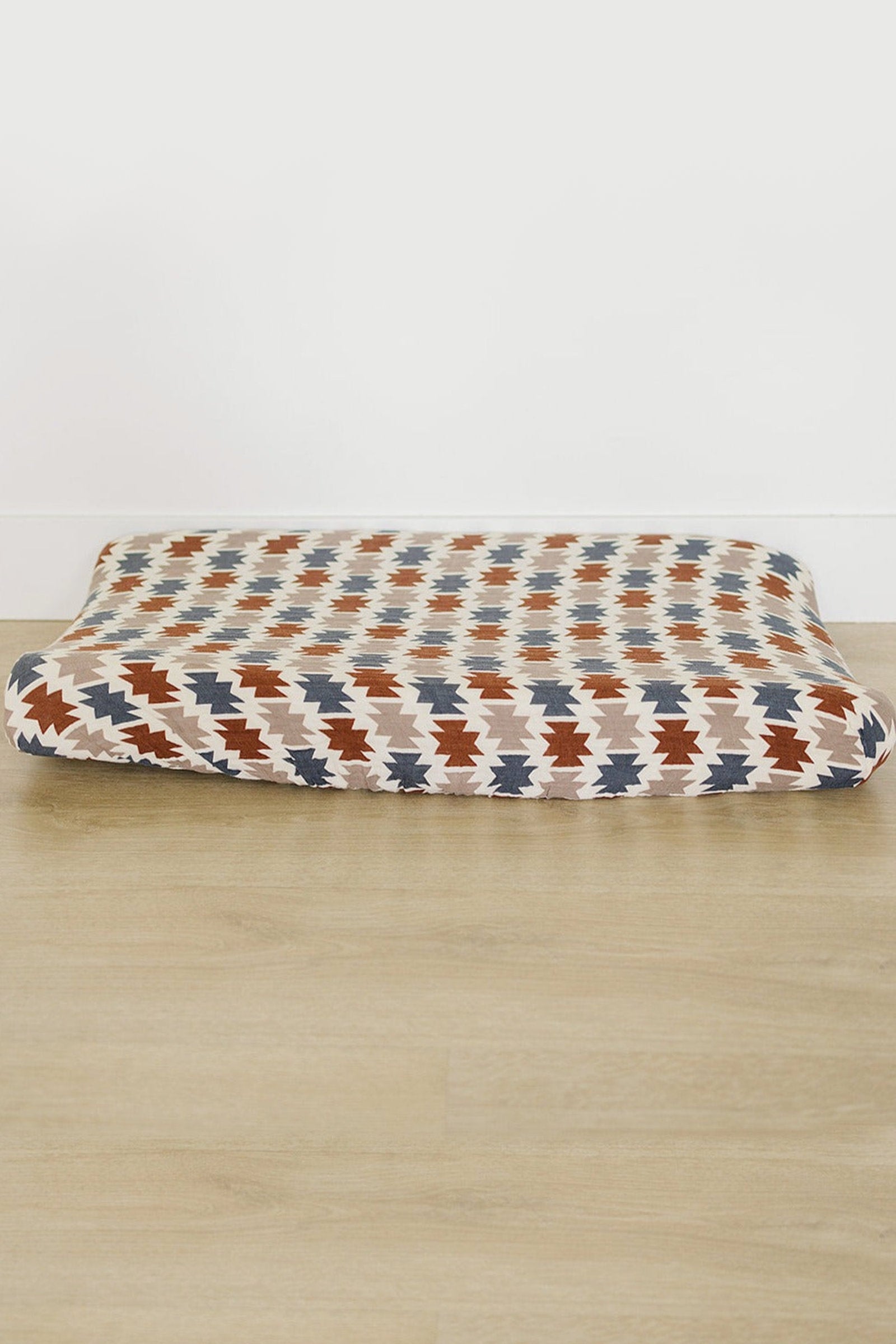 Western Aztec Muslin Changing Pad Cover, 100% Cotton, Baby Essentials, Rodeo Collection