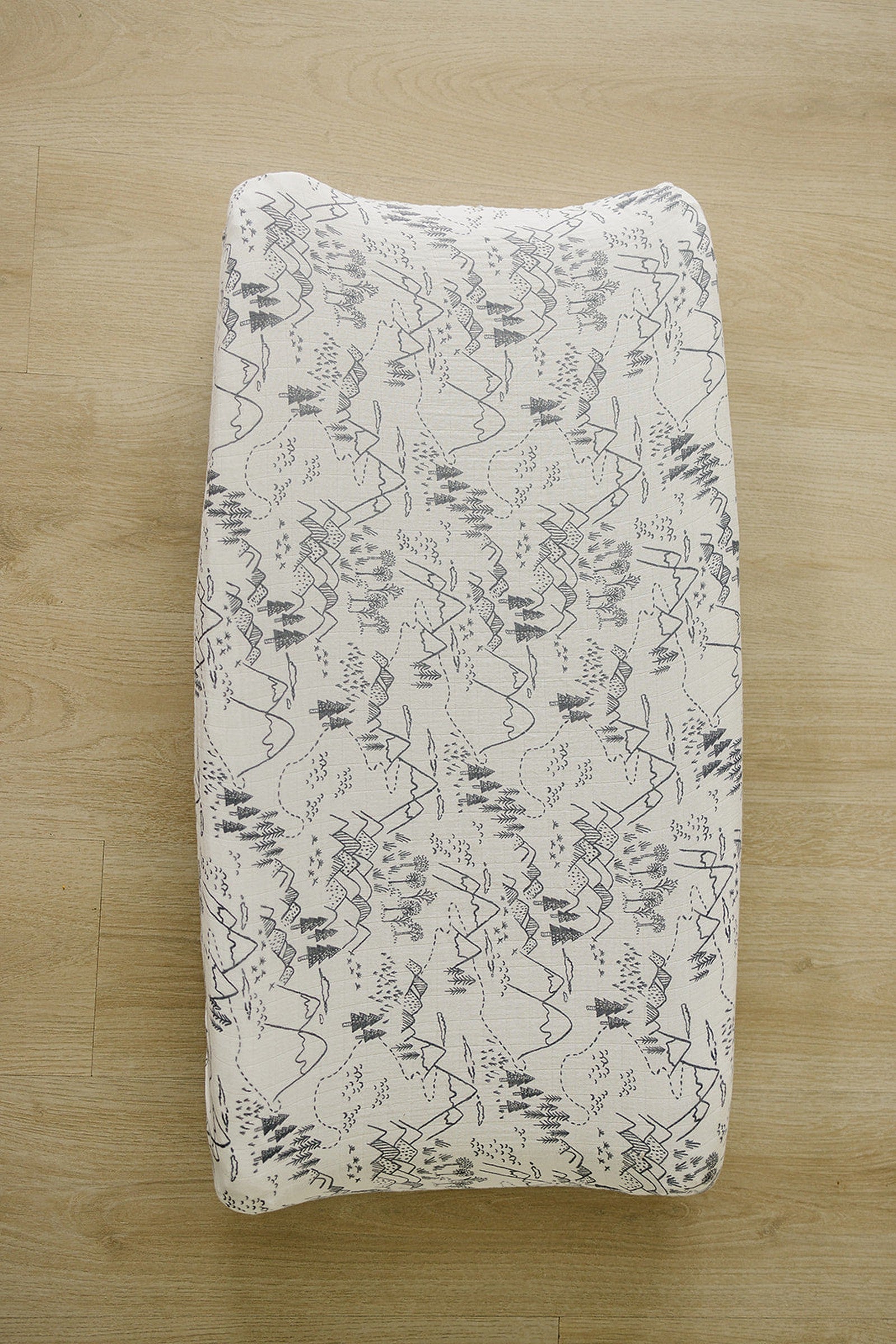Summit Muslin Changing Pad Cover, 100% Cotton, Baby Essentials