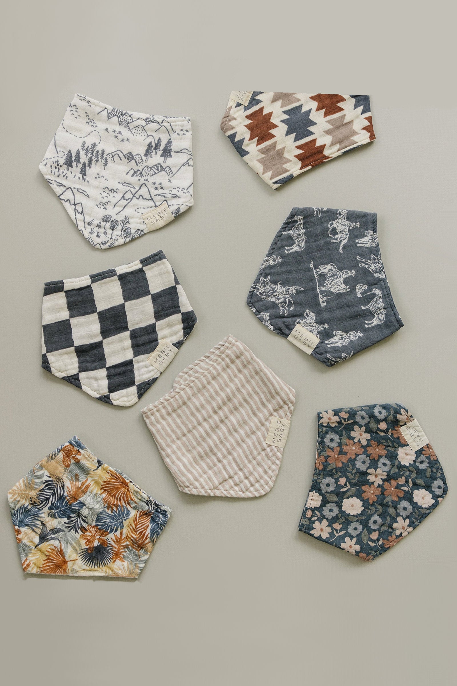 Summit Muslin Bib, 100% Cotton, Baby Essentials