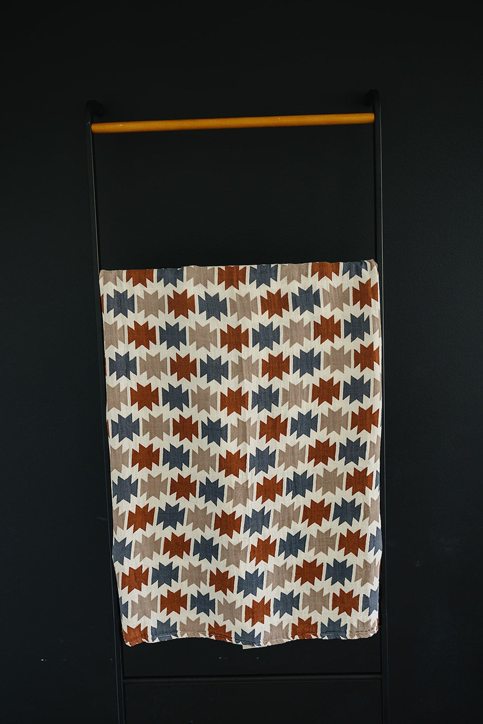 Western Aztec Muslin Swaddle Blanket, Baby Essentials, Rodeo Collection
