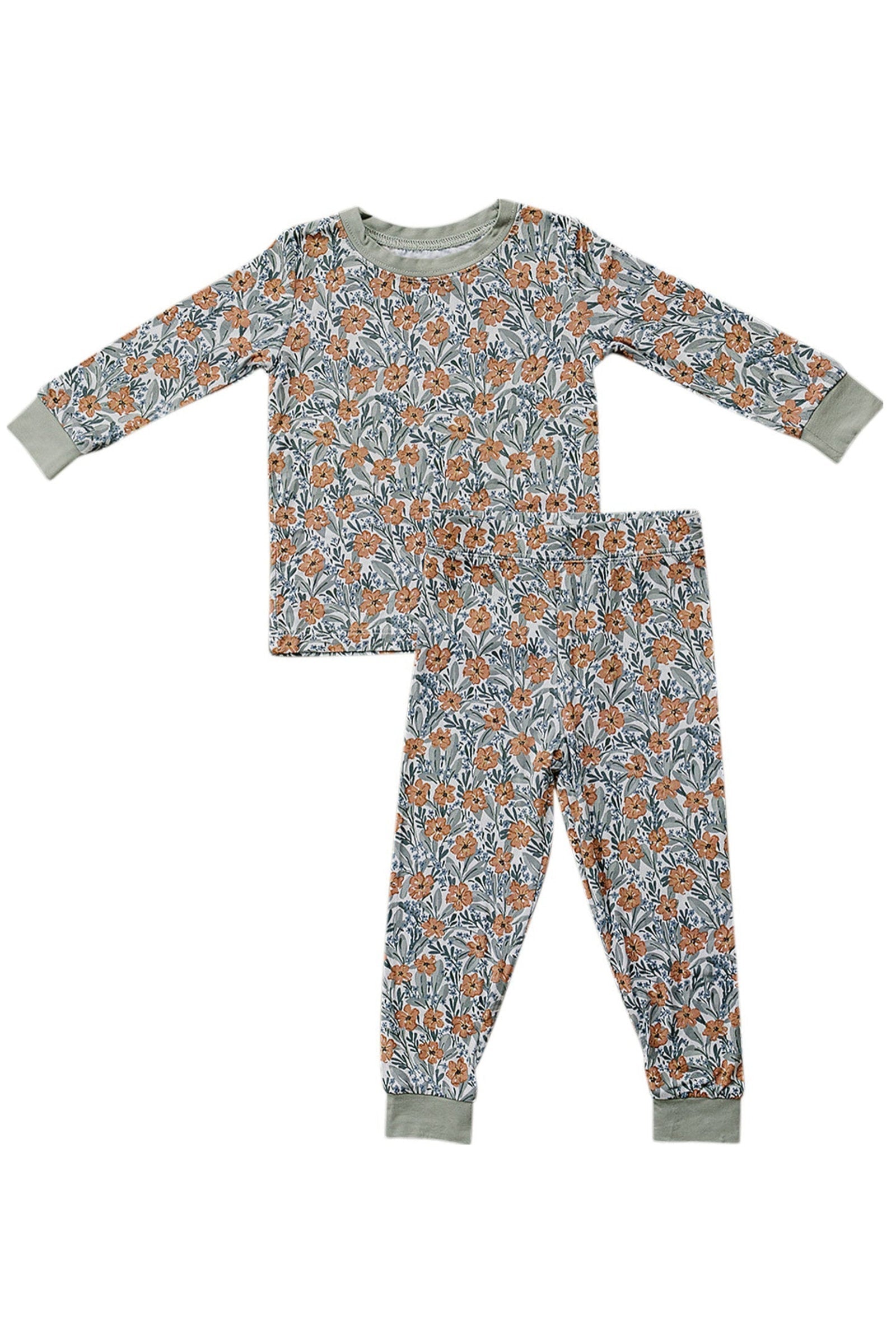 Dainty Meadow Cozy Pajama Set, Bamboo, Baby, Toddler & Kids