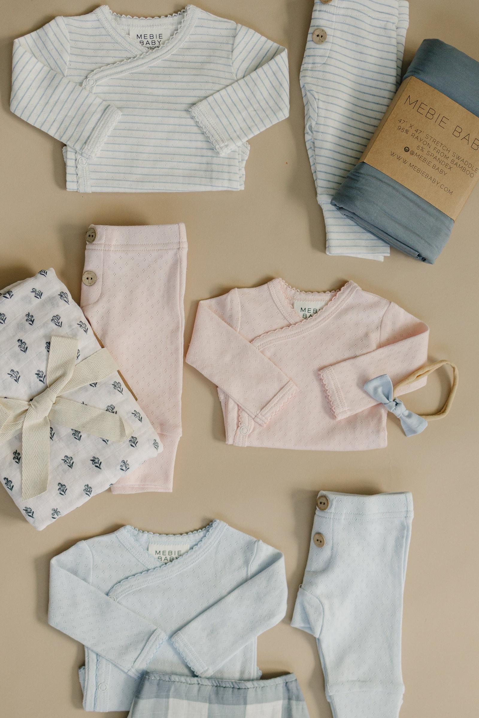 Pink Pointelle Baby Girl Layette Set