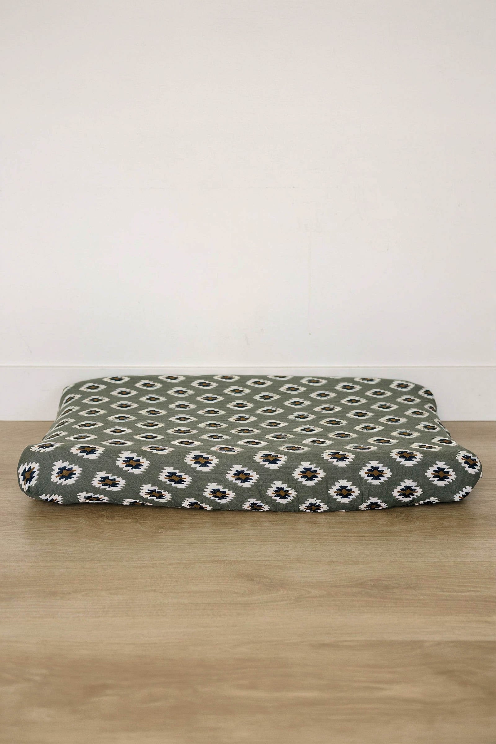 Southwest Aztec Muslin Changing Pad Cover, Rodeo Nursery Collection