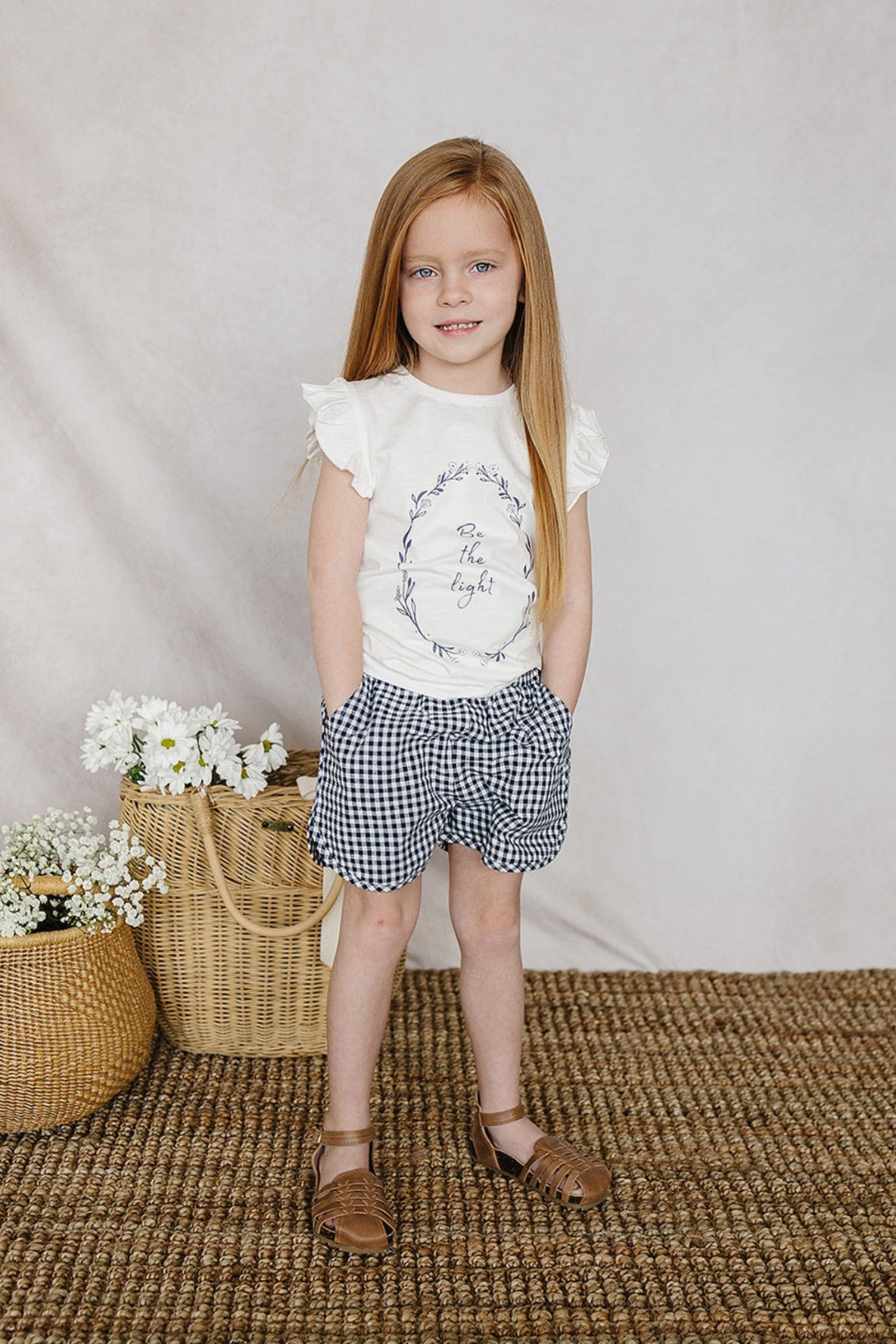 Be The Light Ruffle T-Shirt, Cotton, Baby, Toddler & Kids