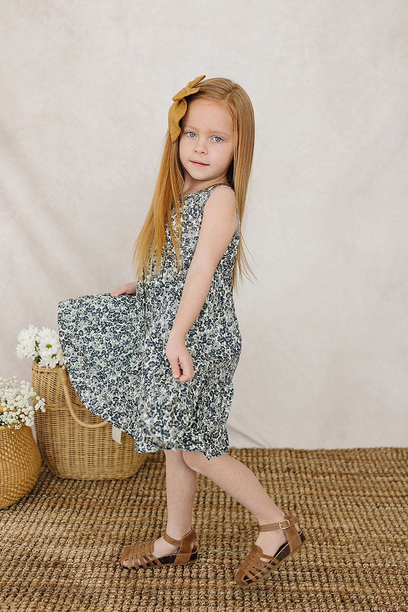 Liberty Floral Tank Dress, 100% Cotton, Baby, Toddler & Kids