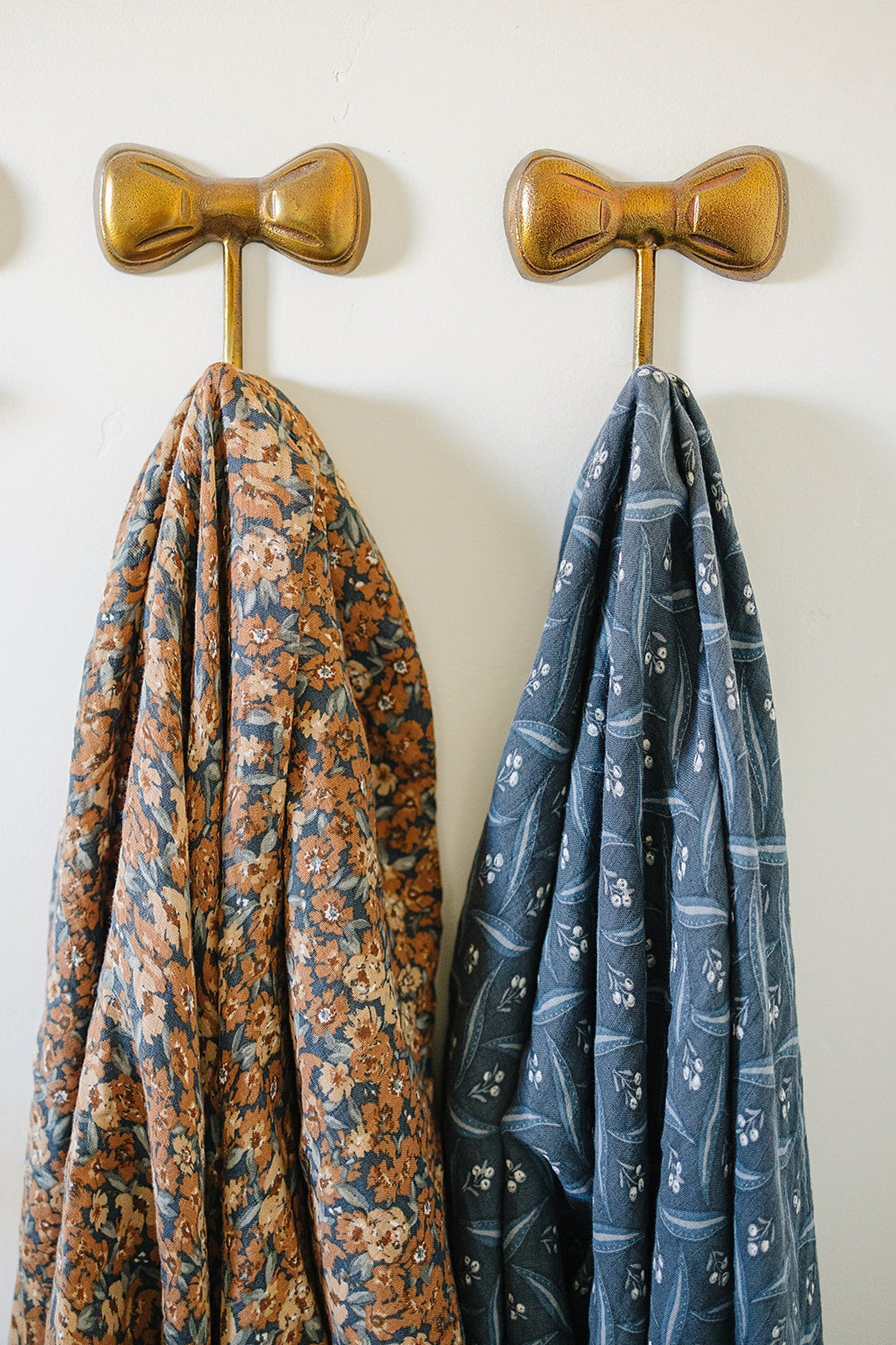 Navy Berry Muslin Swaddle Blanket, 100% Cotton, Baby Essentials