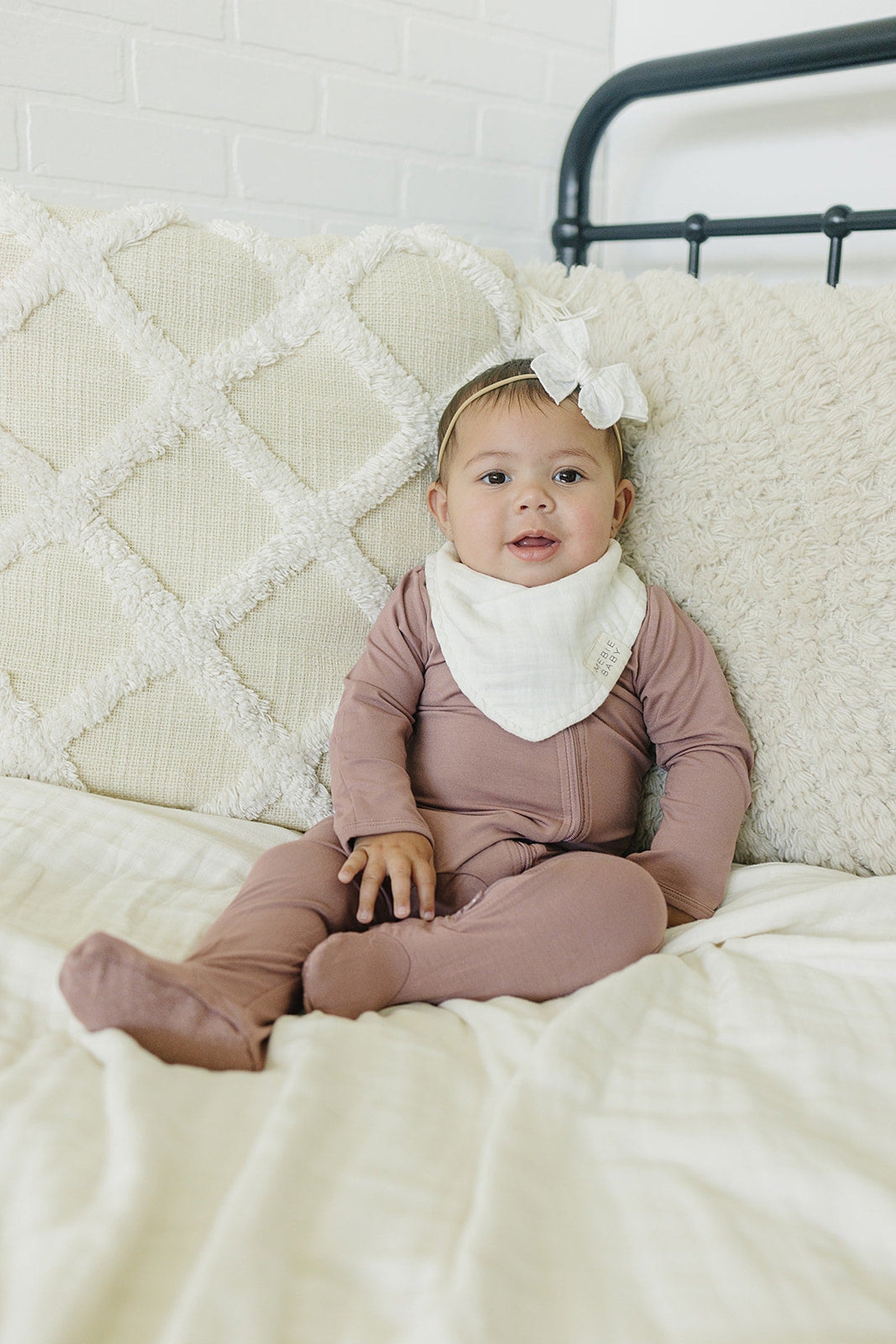 Cream Muslin Crib Quilt, 100% Cotton, Baby Essentials