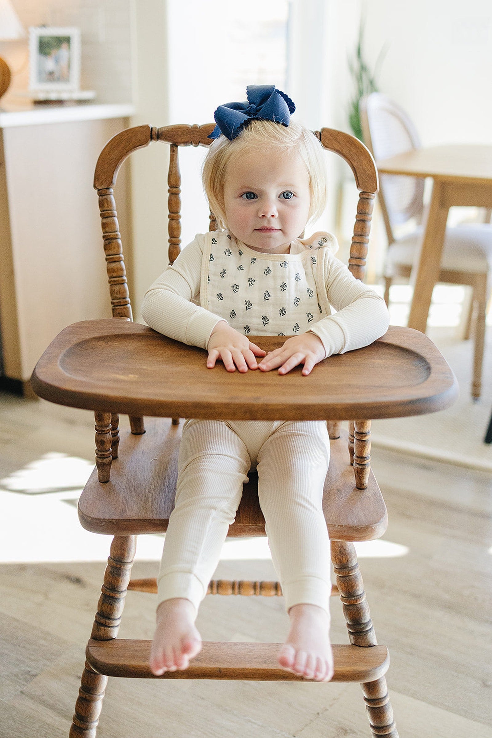 Cream Berry Classic Muslin Bib, 100% Cotton, Baby Essentials