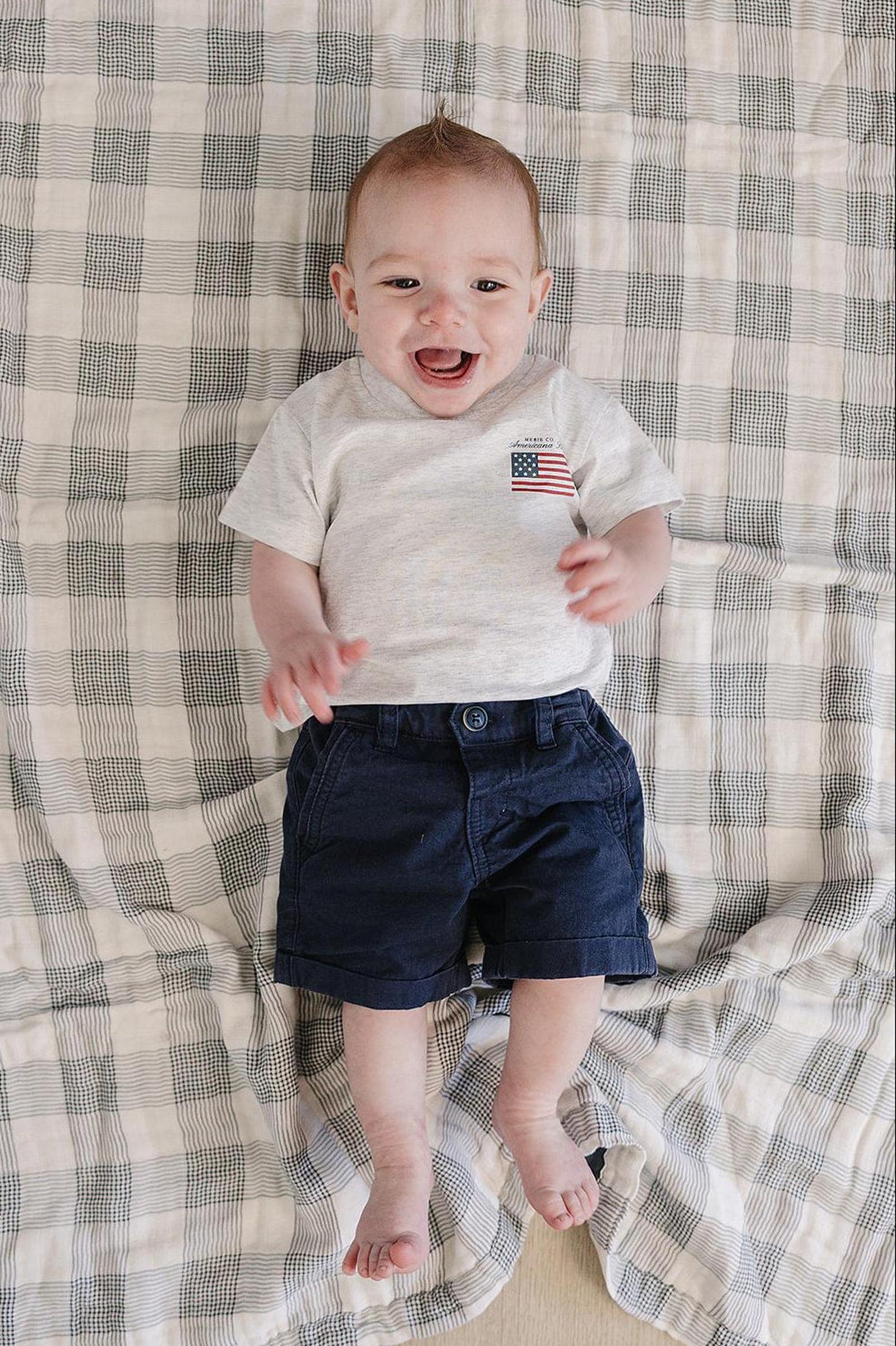 Americana Summer Cotton T-Shirt, Baby - Kids