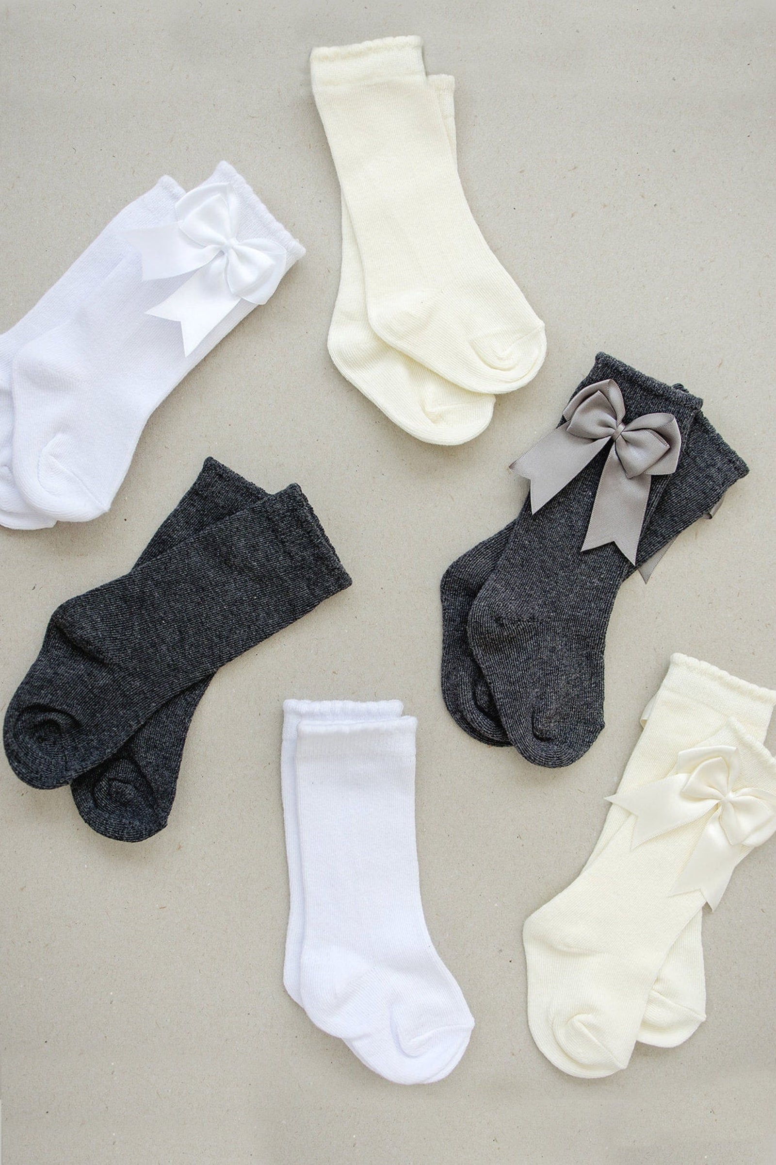 Baby & Toddler High Rise Socks, Cotton, Baby
