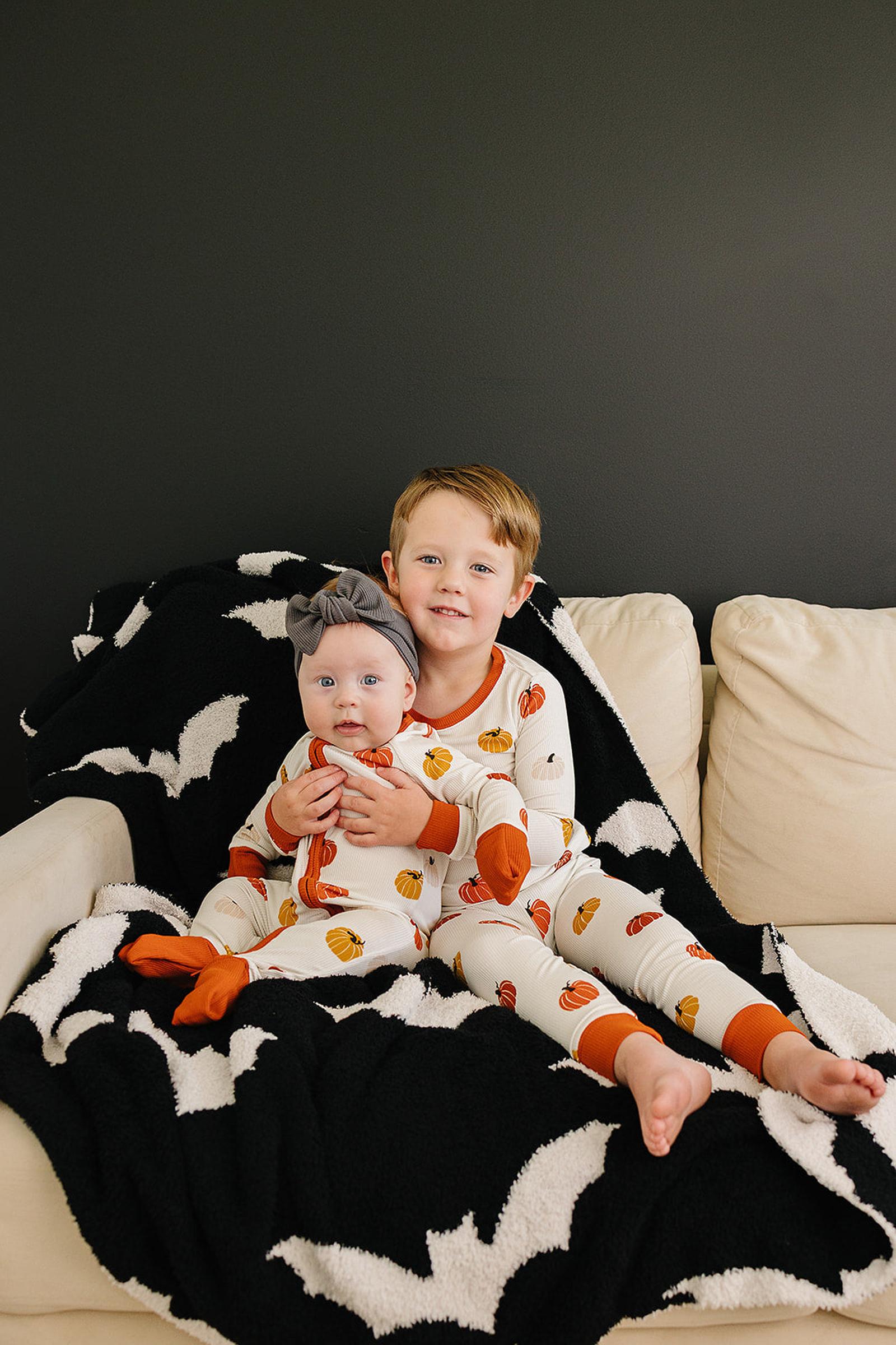 Pumpkin Patch Harvest Cozy Pajama Set, Bamboo, Gender Neutral, Baby, Toddler & Kids