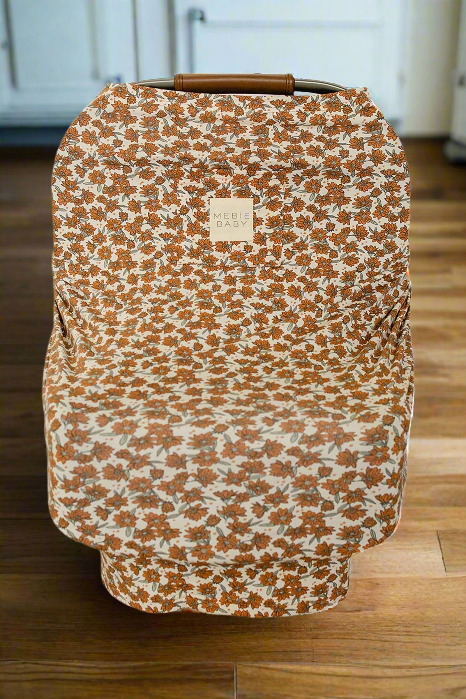 Cream Magnolia Multi-Use, Bamboo, Car Seat & Nursing Cover, Baby