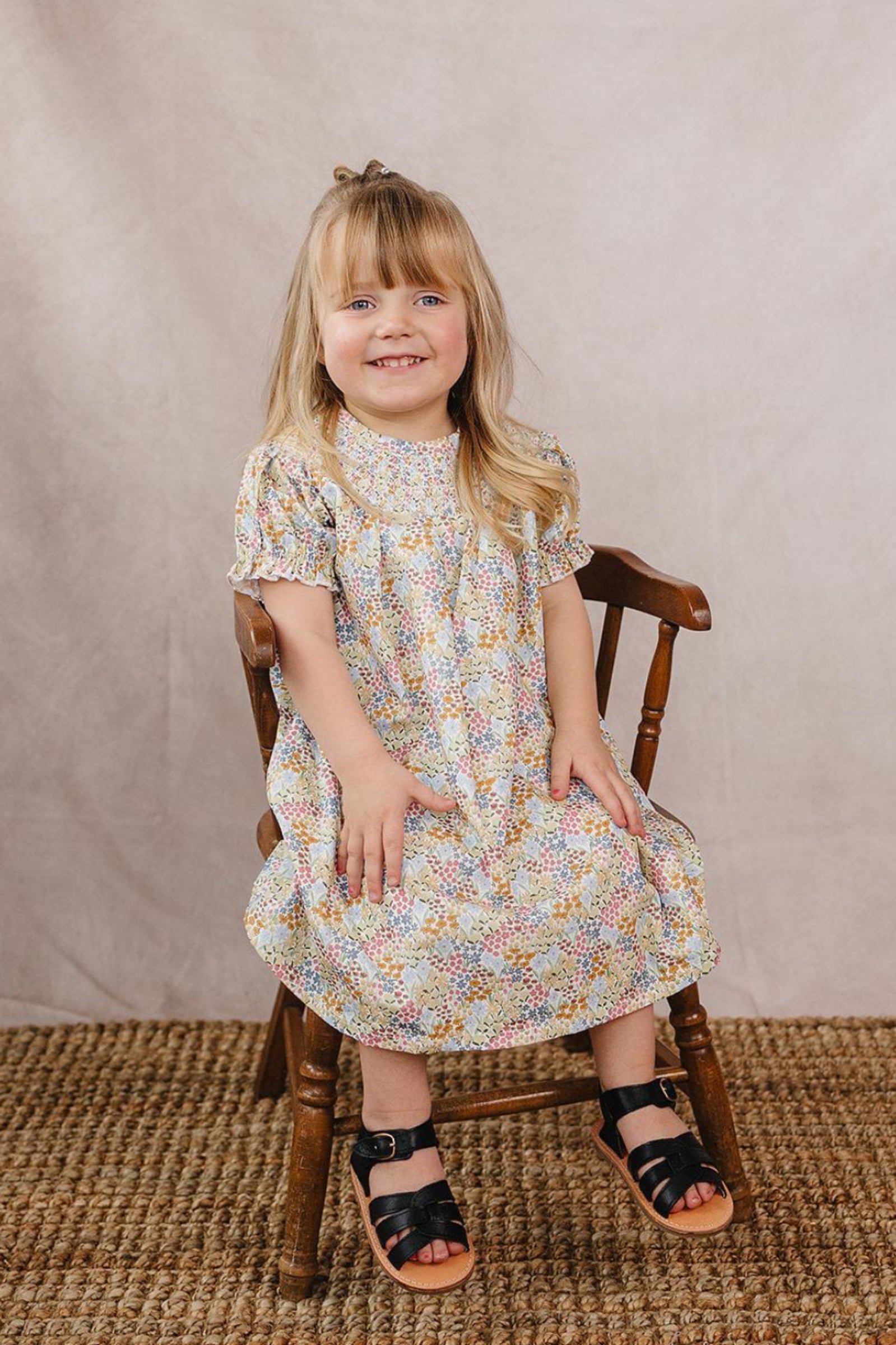 Cotton Summer Meadow Dress, Baby - Kids