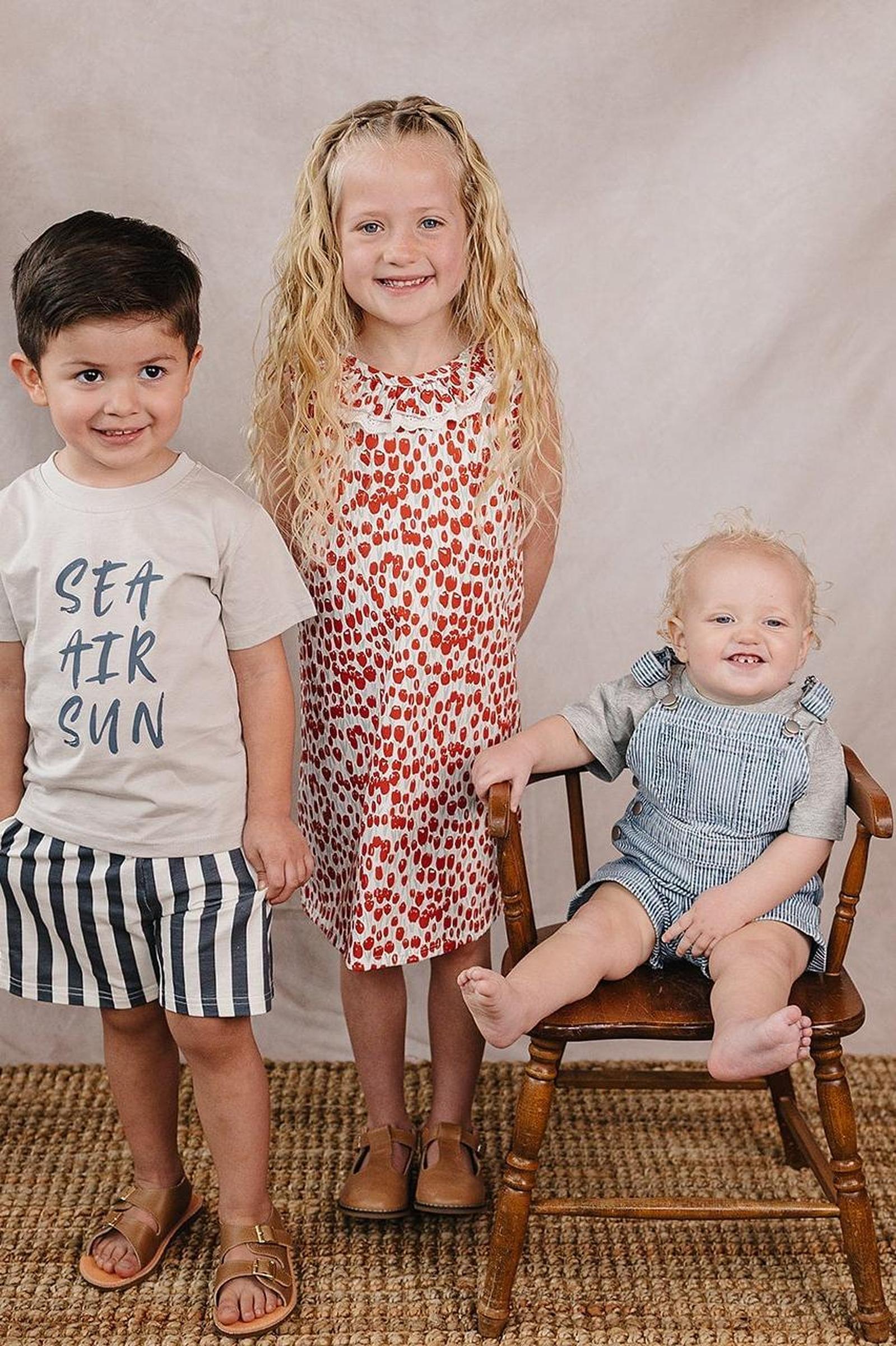 Sea + Sun Cotton T-Shirt, Baby - Kids