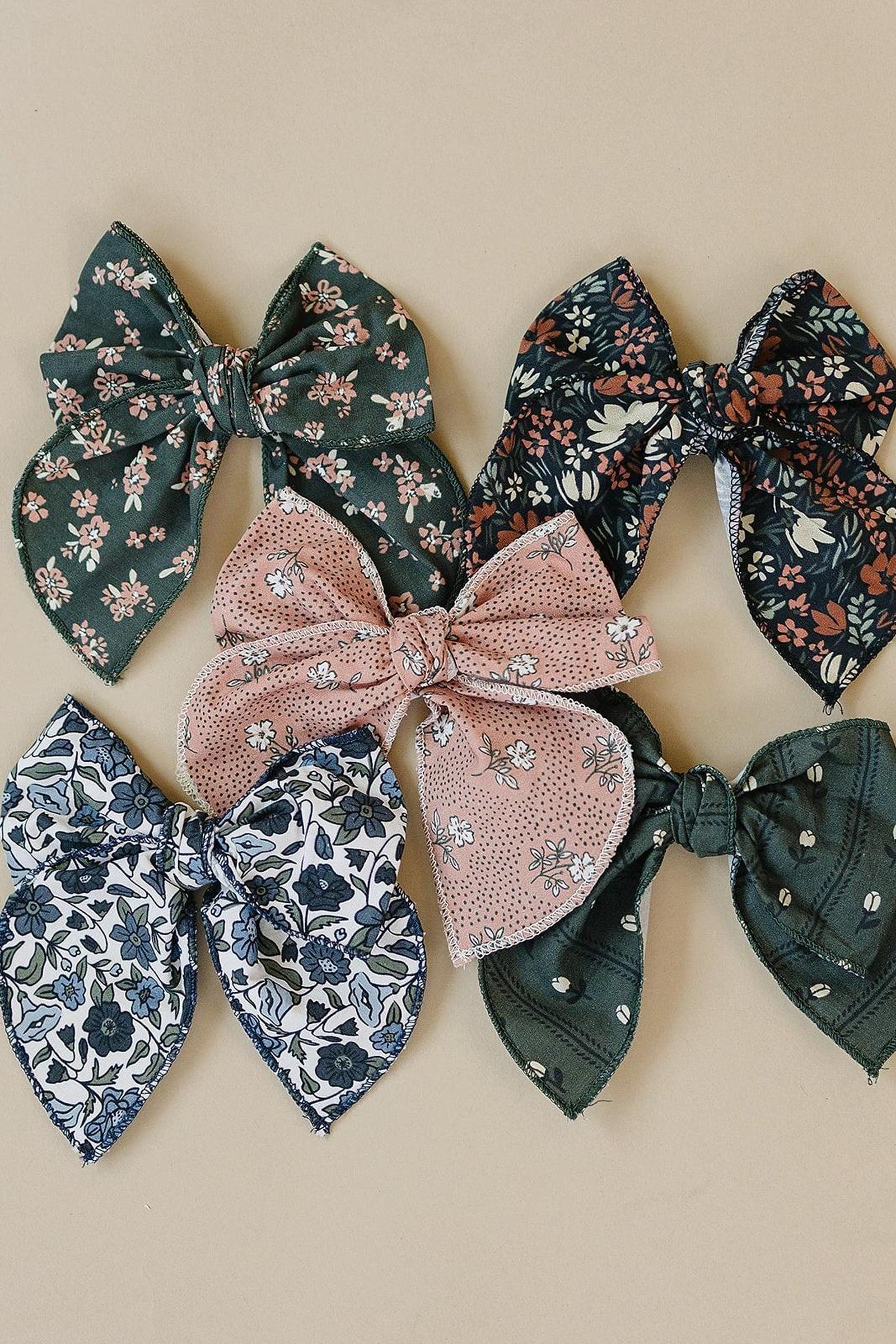 Chic & Classic Hair Bows, Cotton, Baby & Toddler