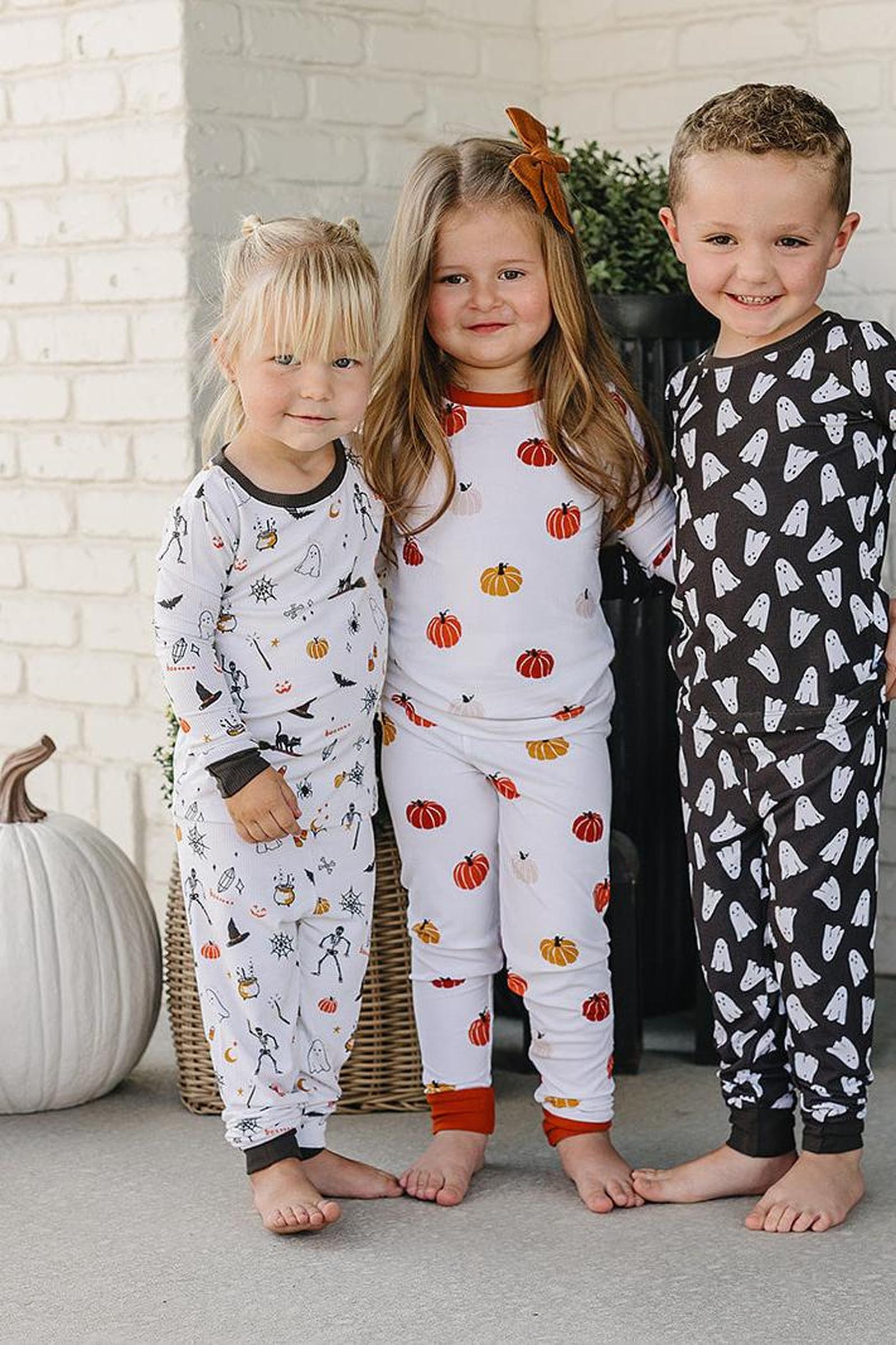 Pumpkin Patch Harvest Cozy Pajama Set, Bamboo, Gender Neutral, Baby, Toddler & Kids