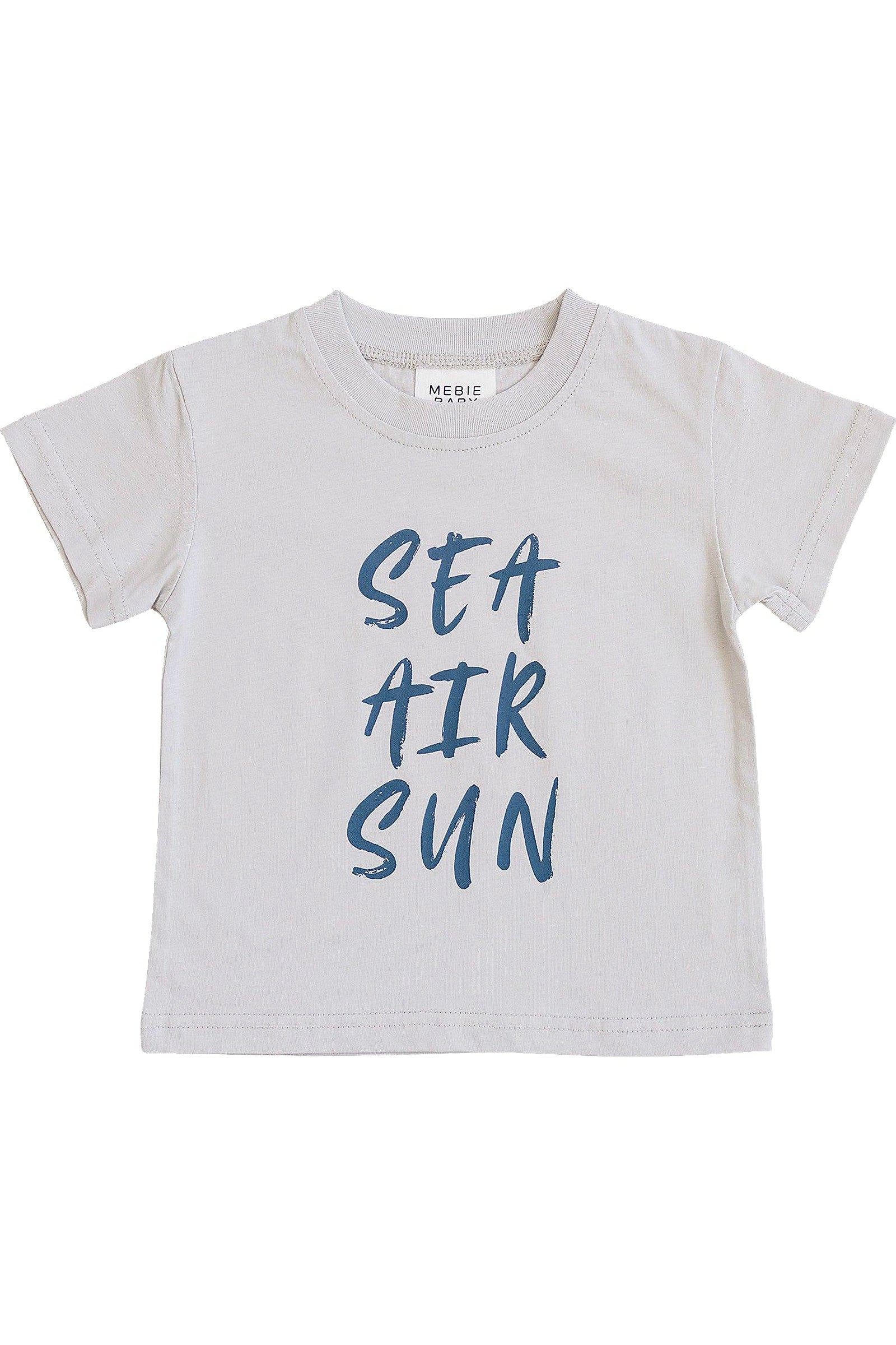 Sea + Sun Cotton T-Shirt, Baby - Kids