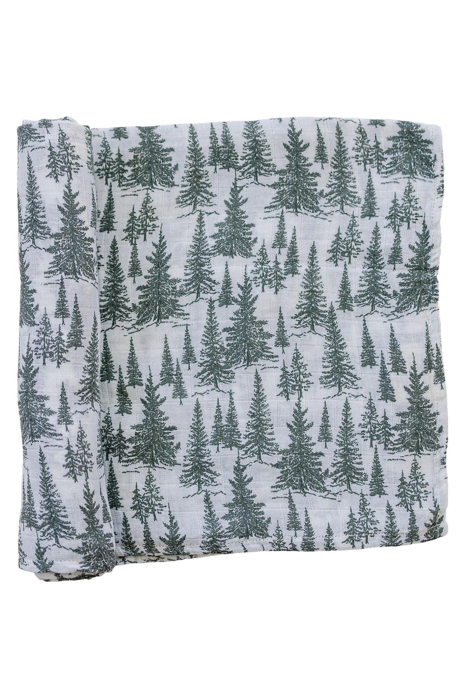 Forest Muslin Swaddle Blanket, 100% Cotton, Baby Essentials