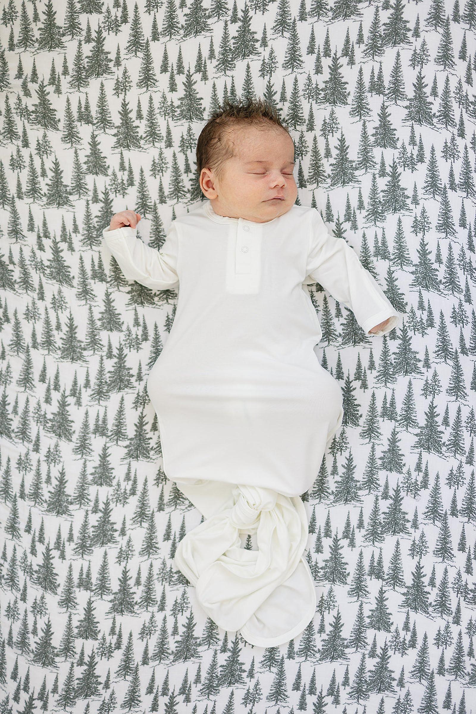 Forest Muslin Crib Sheet, 100% Cotton, Baby Essentials