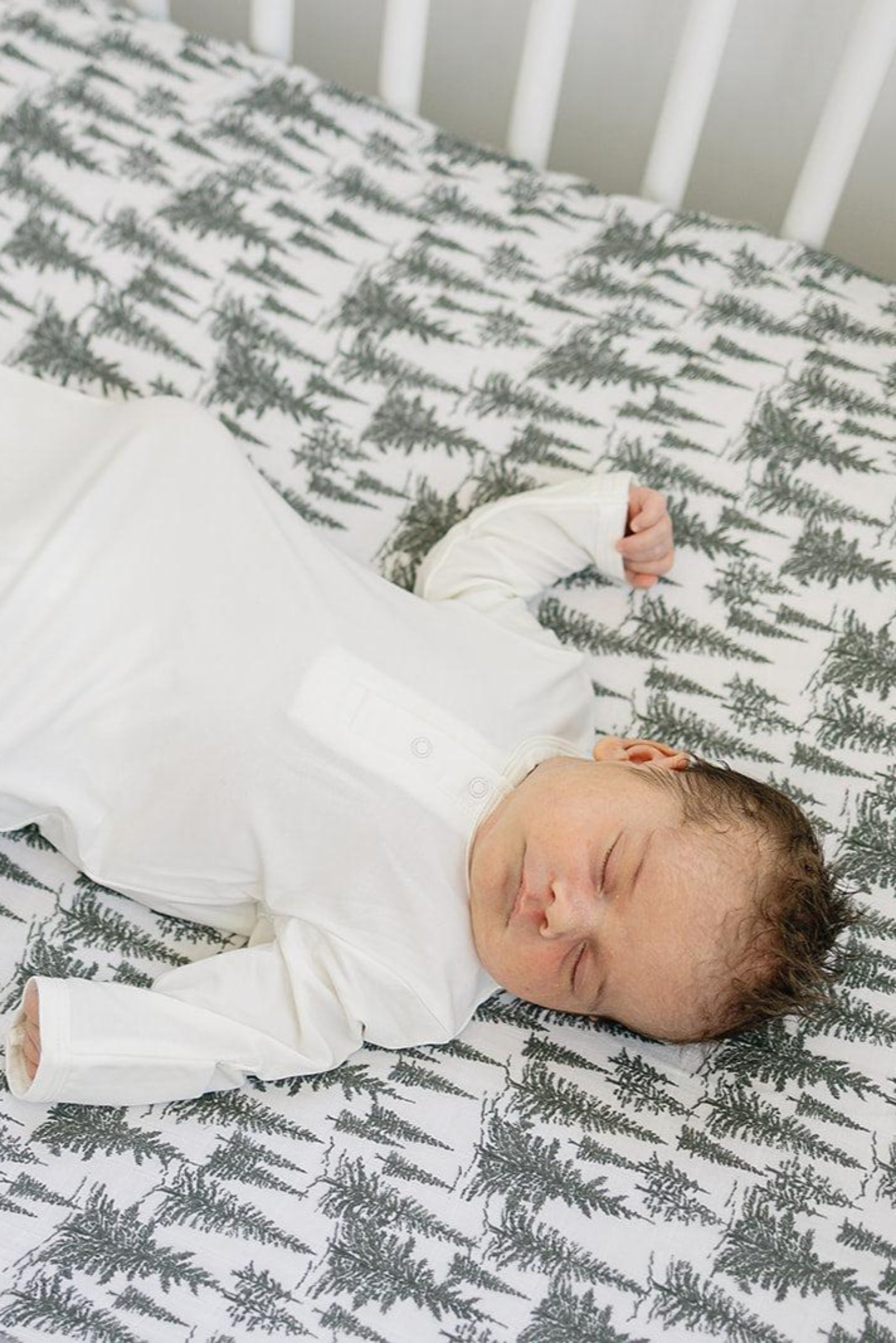 Forest Muslin Crib Sheet, 100% Cotton, Baby Essentials